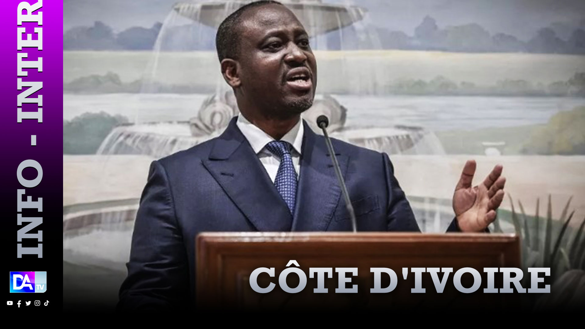 Côte d'Ivoire: Guillaume Soro n'exclut pas d'être candidat à la présidentielle de 2025