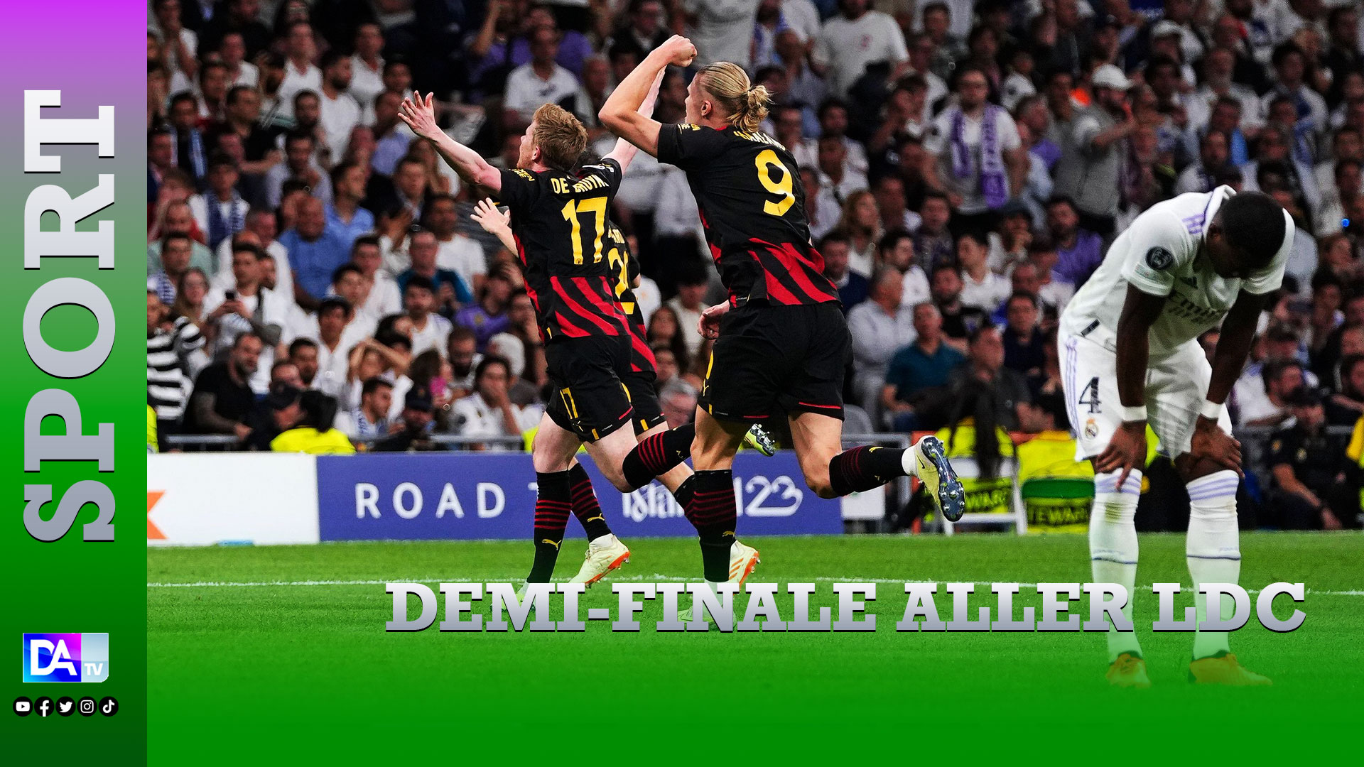 Demi-finale aller LDC : Le Real Madrid et Manchester City se tiennent en respect (1-1) !