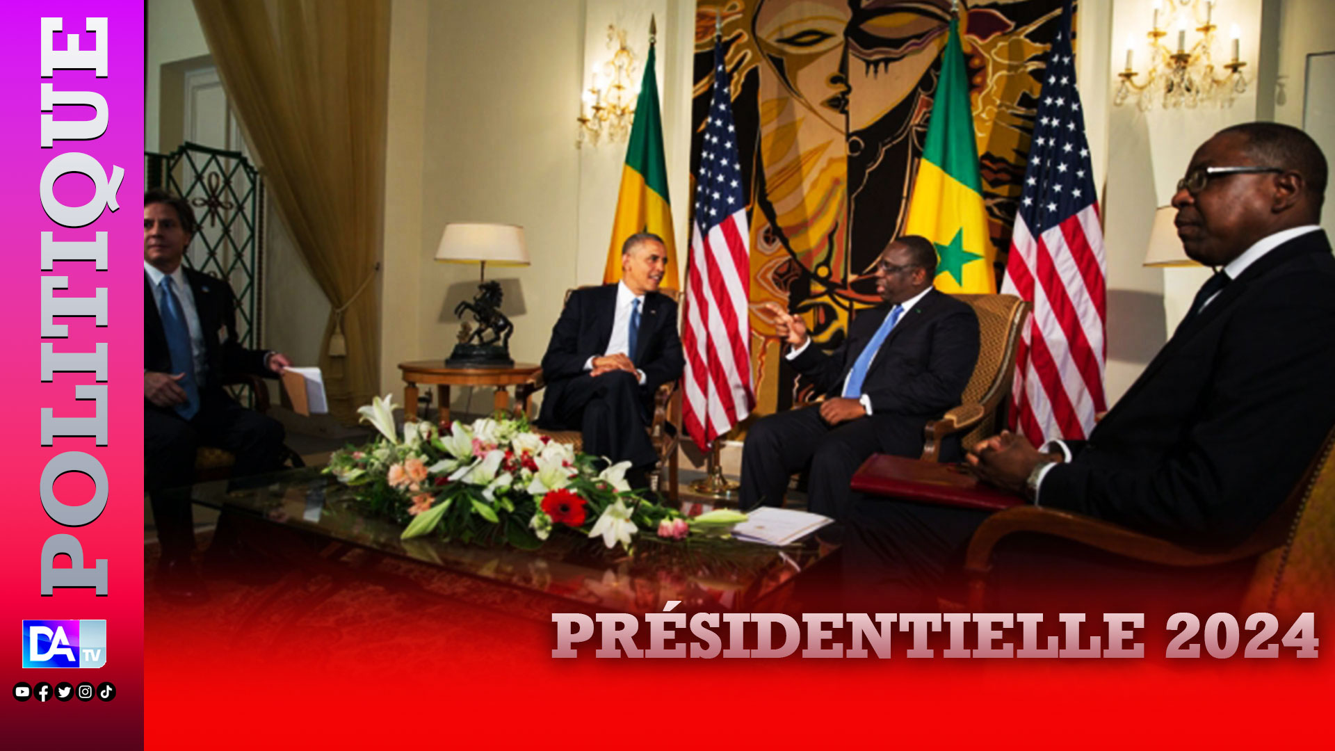 Présidentielle 2024: Barack Obama met sur la table la candidature de Macky Sall