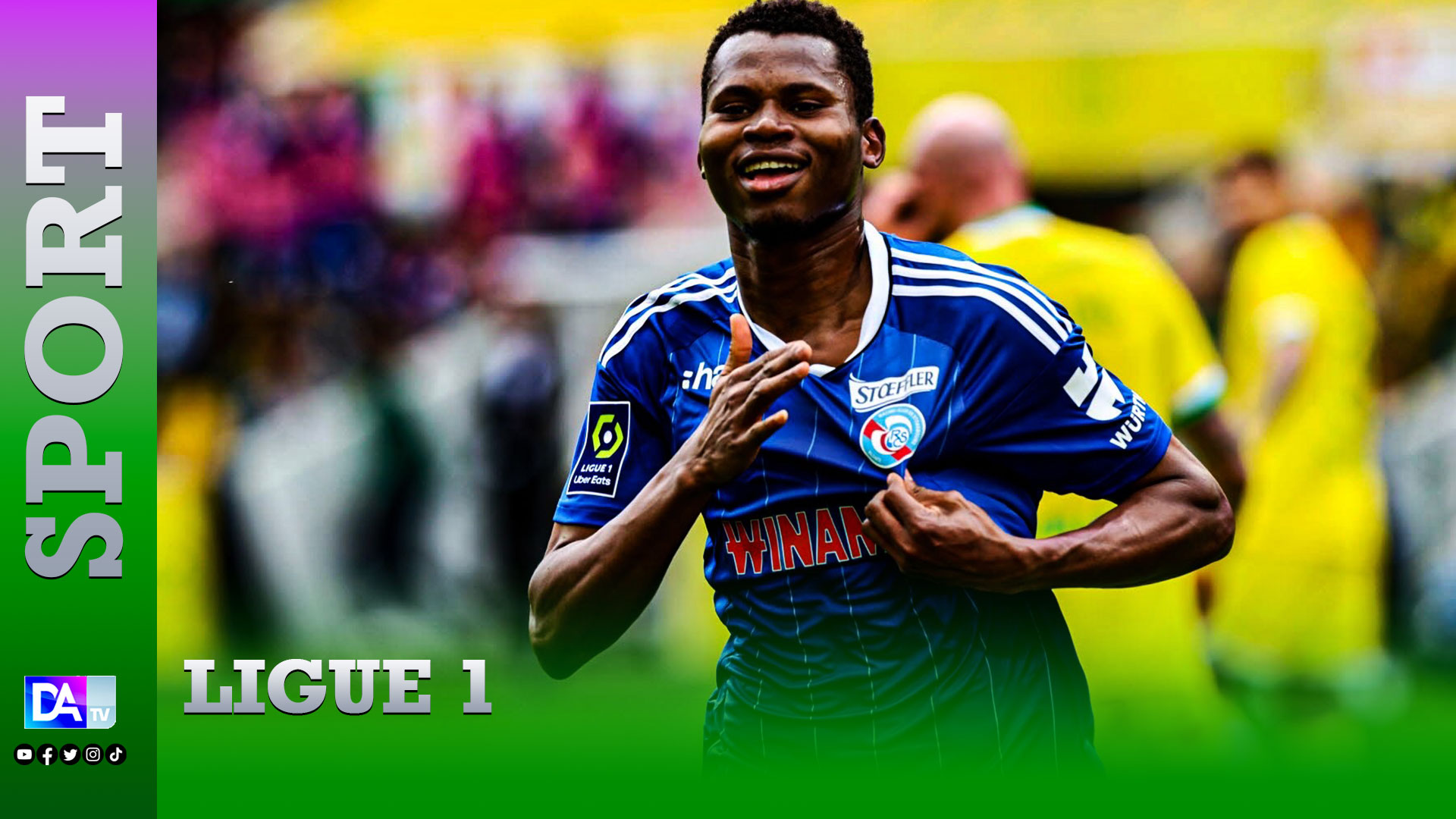 Ligue 1 (Strasbourg) : Avec 20 buts au compteur Habib Diallo bat un record vieux de 45 ans !