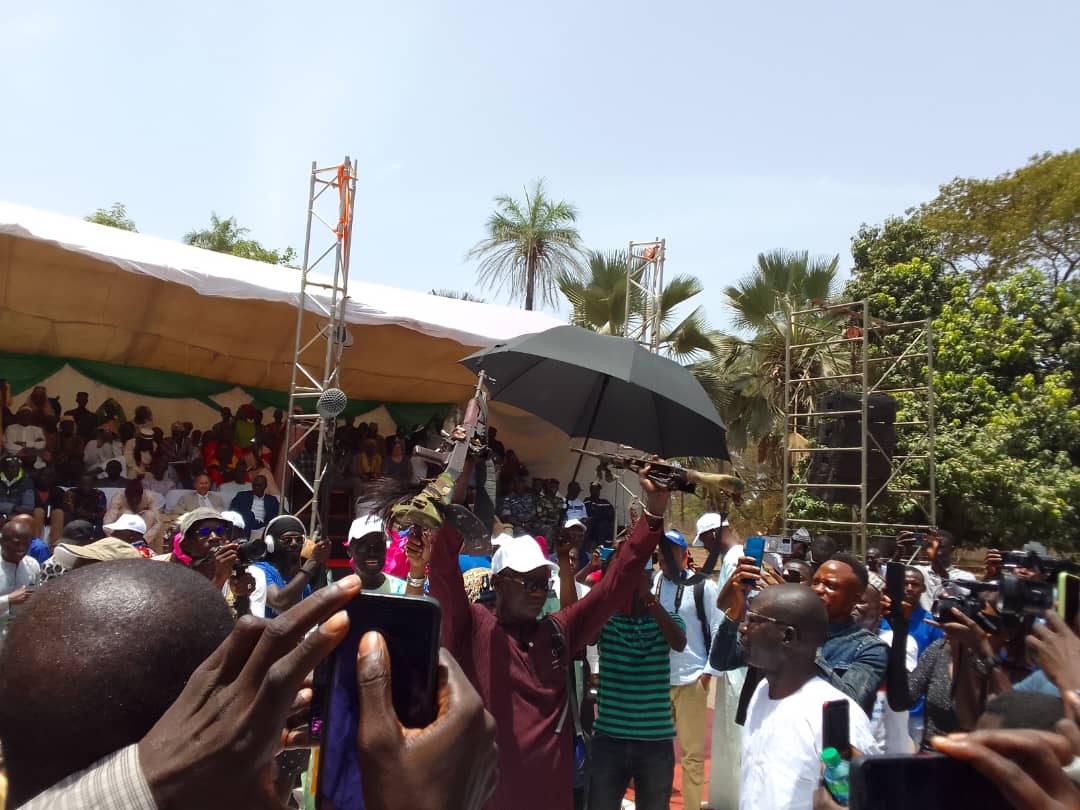 Crise armée en Casamance : Le camp de Diakaye dépose les armes et signe l’accord de paix