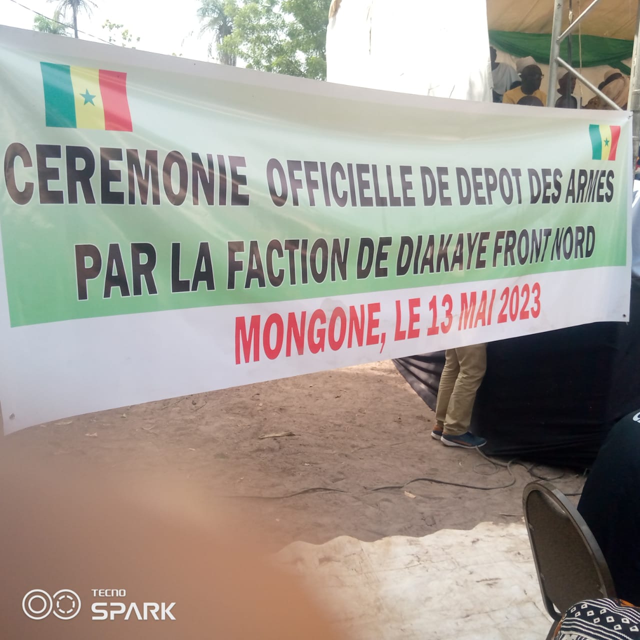 Crise armée en Casamance : Le camp de Diakaye dépose les armes et signe l’accord de paix