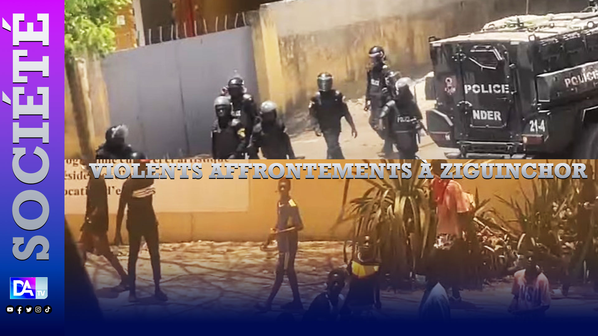 Violents affrontements à Ziguinchor : le bilan des blessés s'alourdit