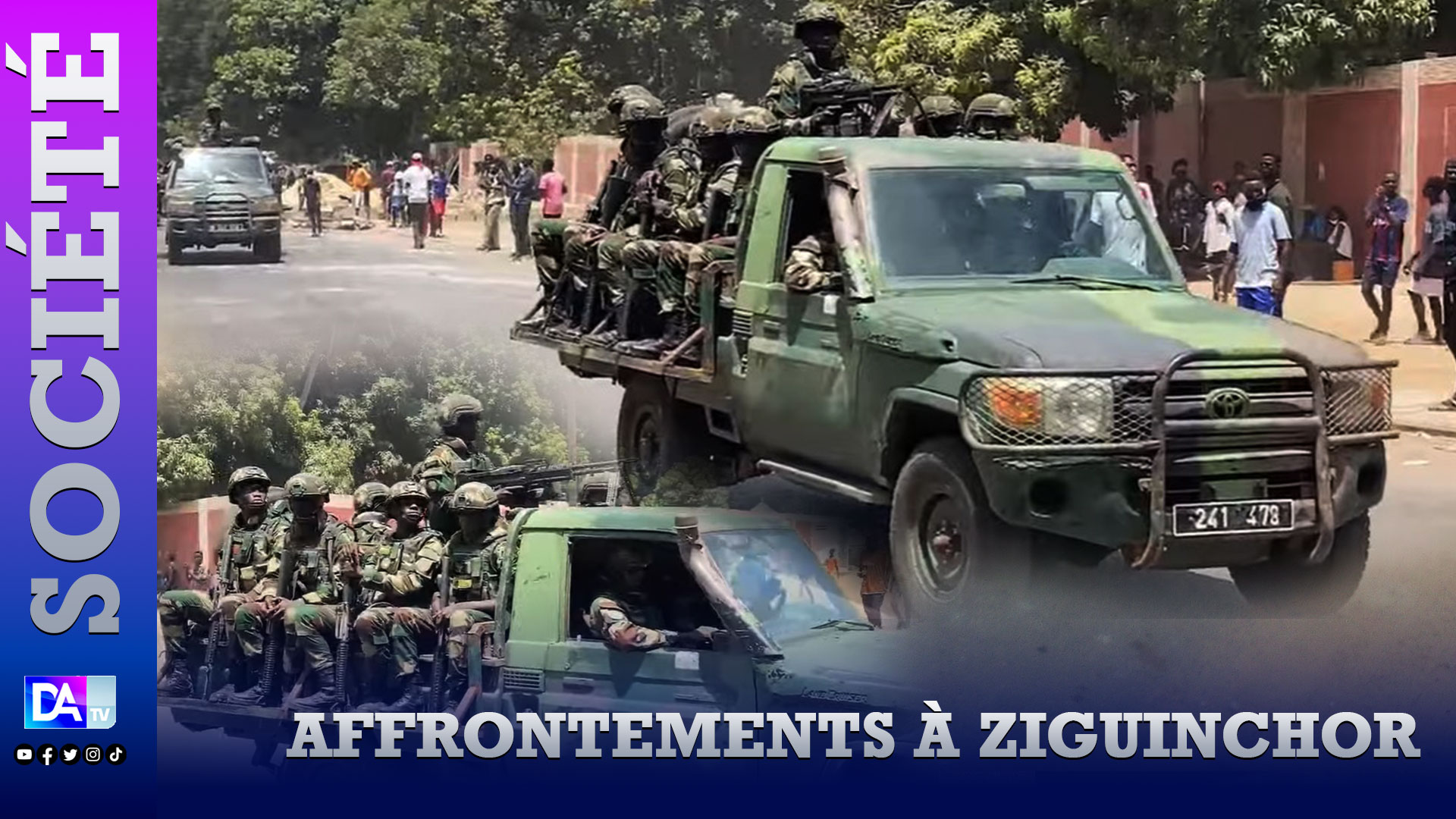 Affrontements à Ziguinchor : l'Armée serait en train de se déployer discrètement...
