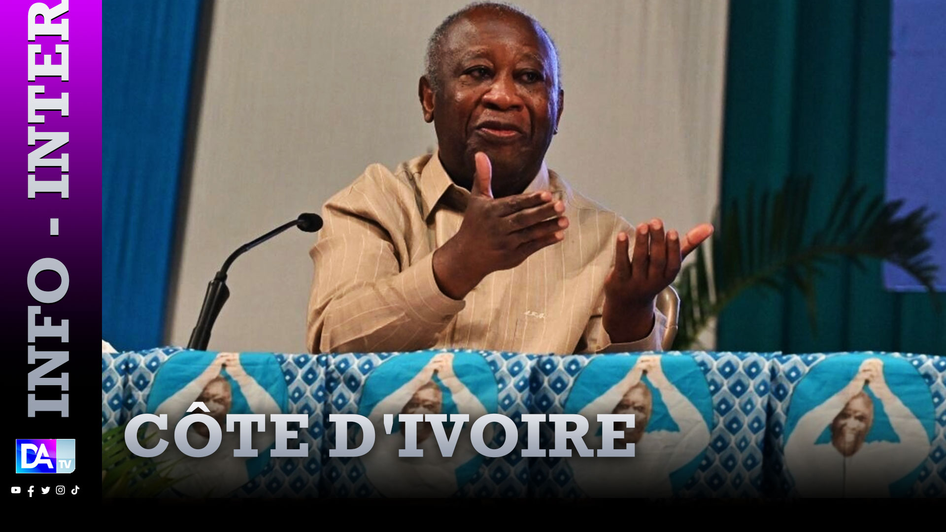 Côte d'Ivoire: l'ex-président Gbagbo reste radié de la liste électorale