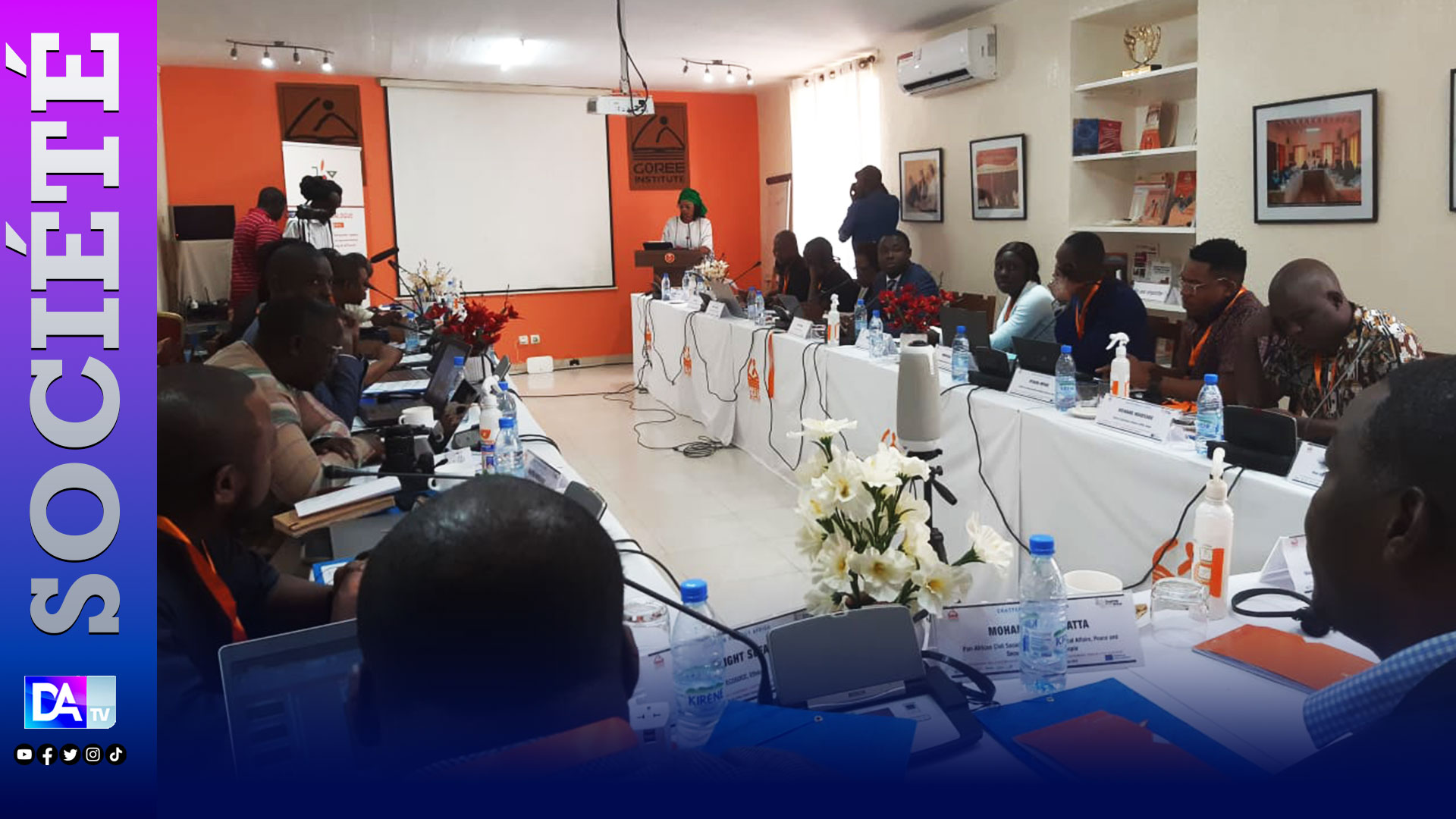 Renforcement de l’engagement citoyen pour la gouvernance démocratique en Afrique : Les parties prenantes réunies à Gorée Institute pour le partage de résultats