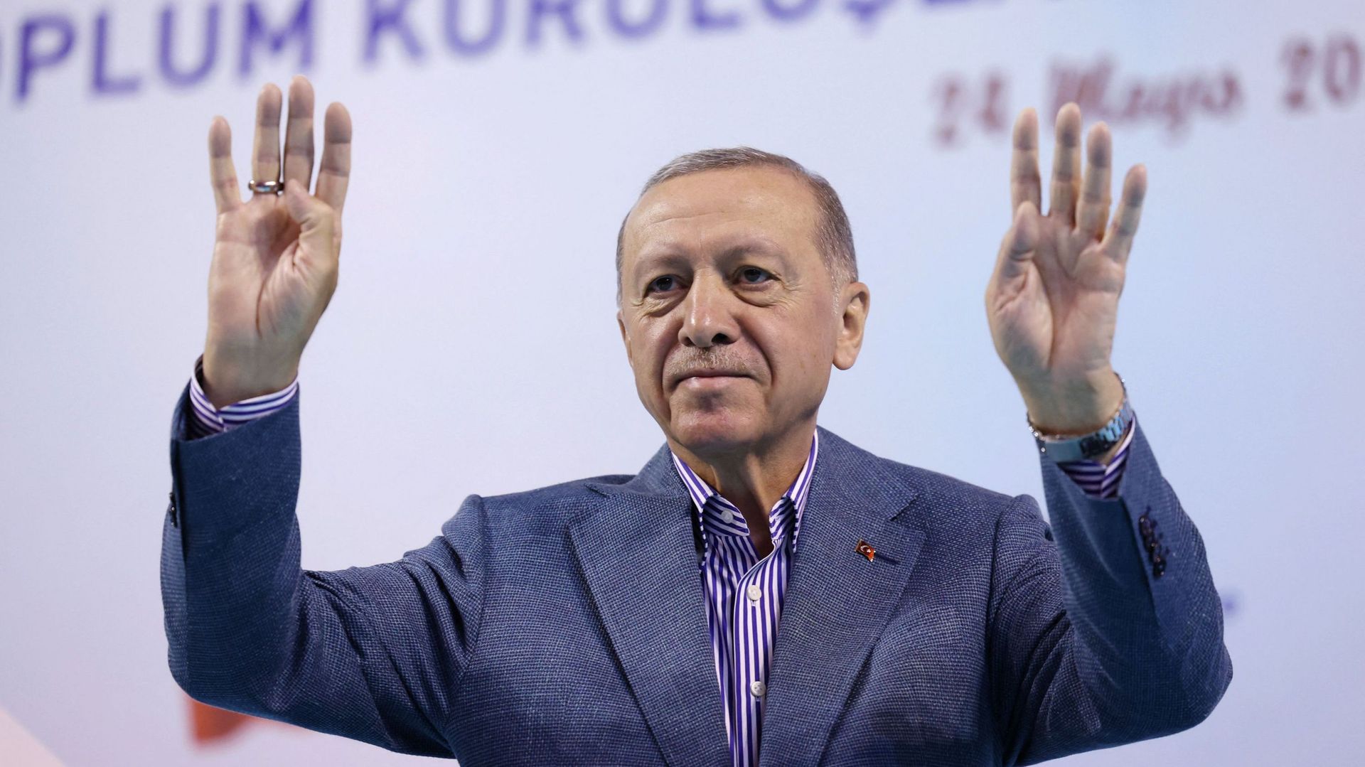 Turquie: Erdogan à plus de 52% au second tour après décompte de 95% des voix