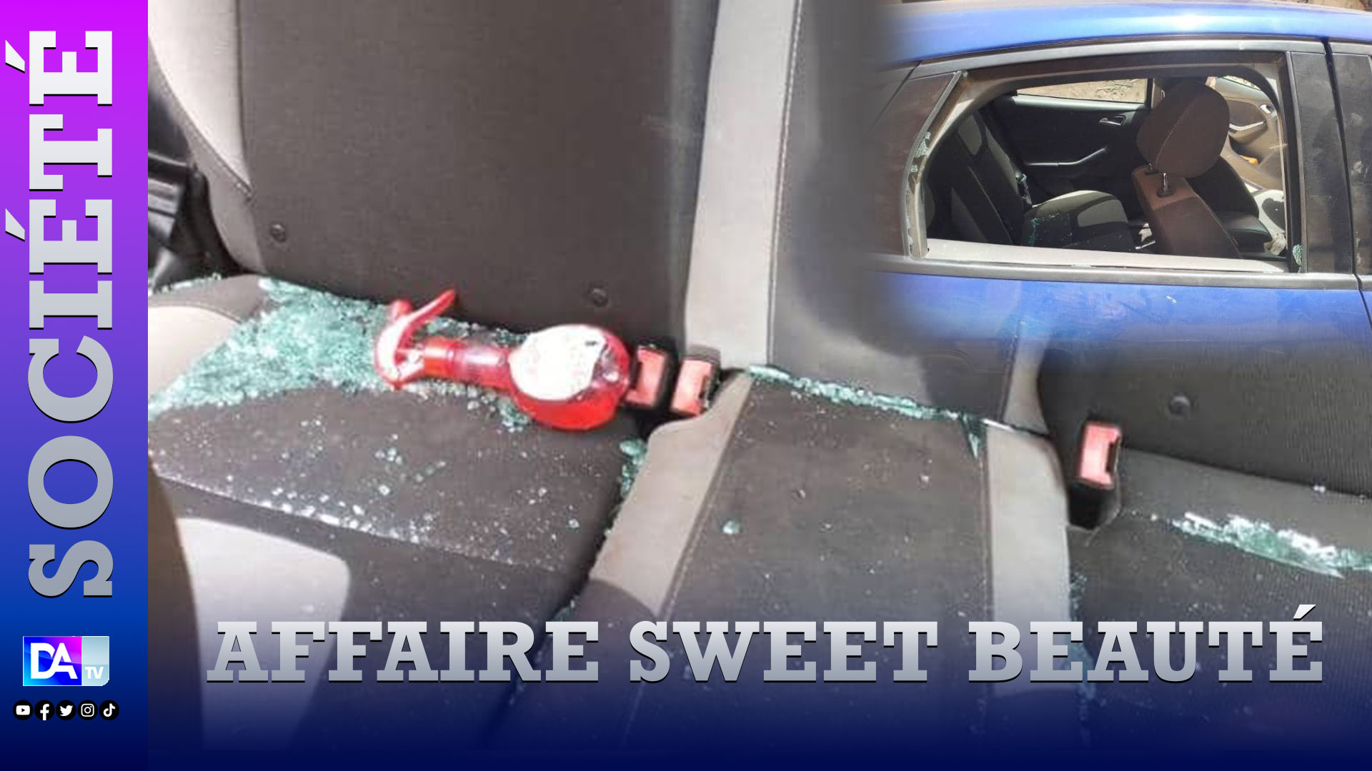 Verdict de l'affaire Sweet-Beauty : la voiture de la greffière saccagée