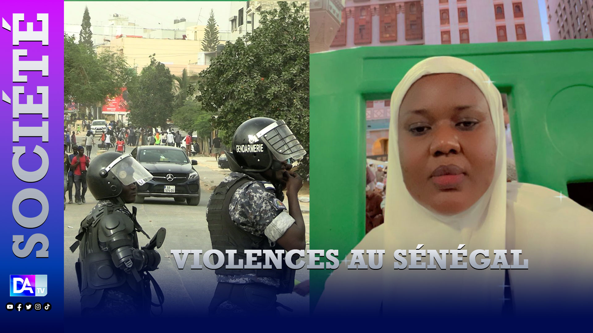Violences au Sénégal : Une petite fille de Baye Niass aux hommes politiques : "Dafa doy, arrêtez de vous servir de cette jeunesse comme bouclier!" (Seyda Mbodja Niass).