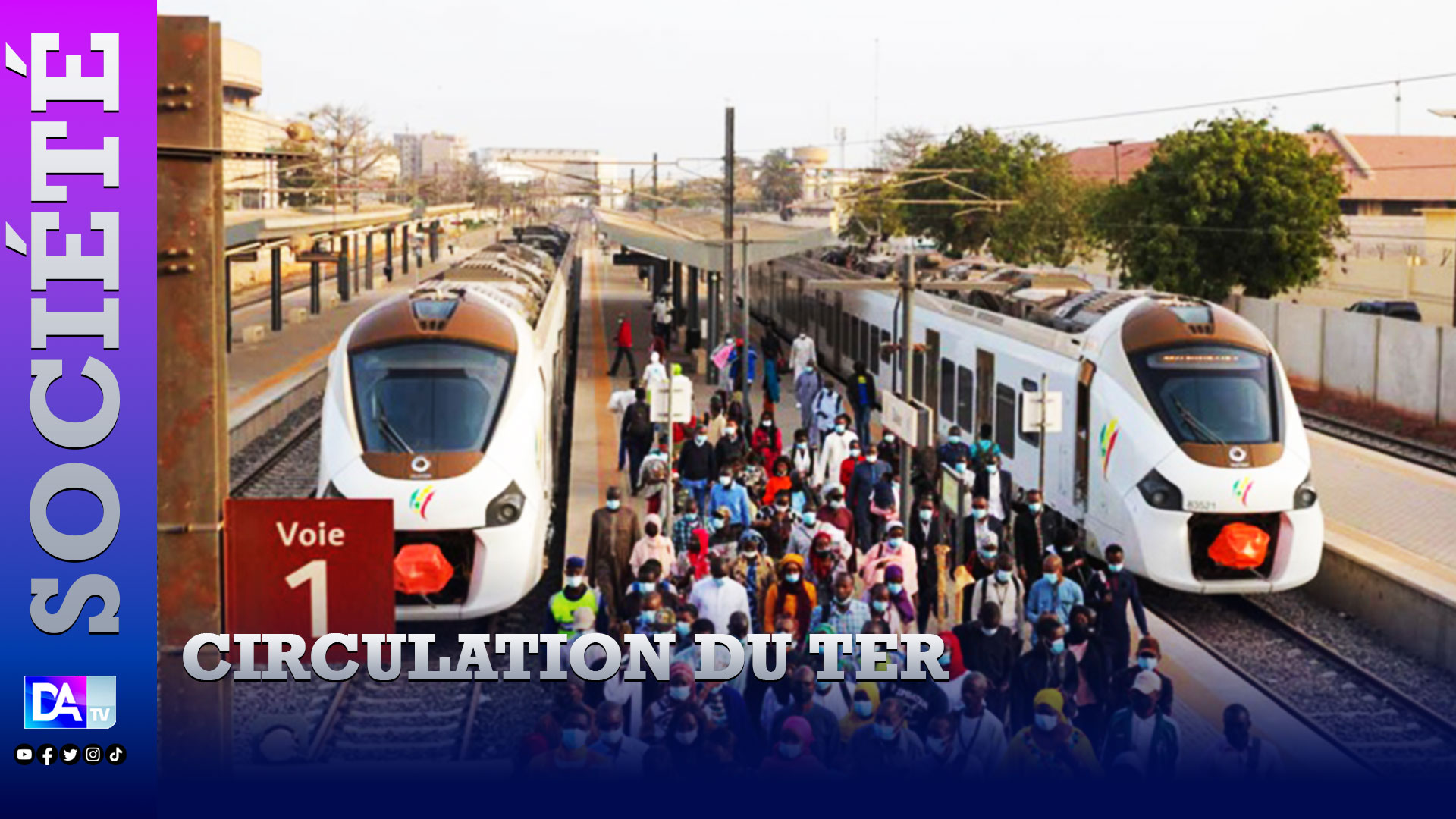 Sénégal : Le TER reprend du service.