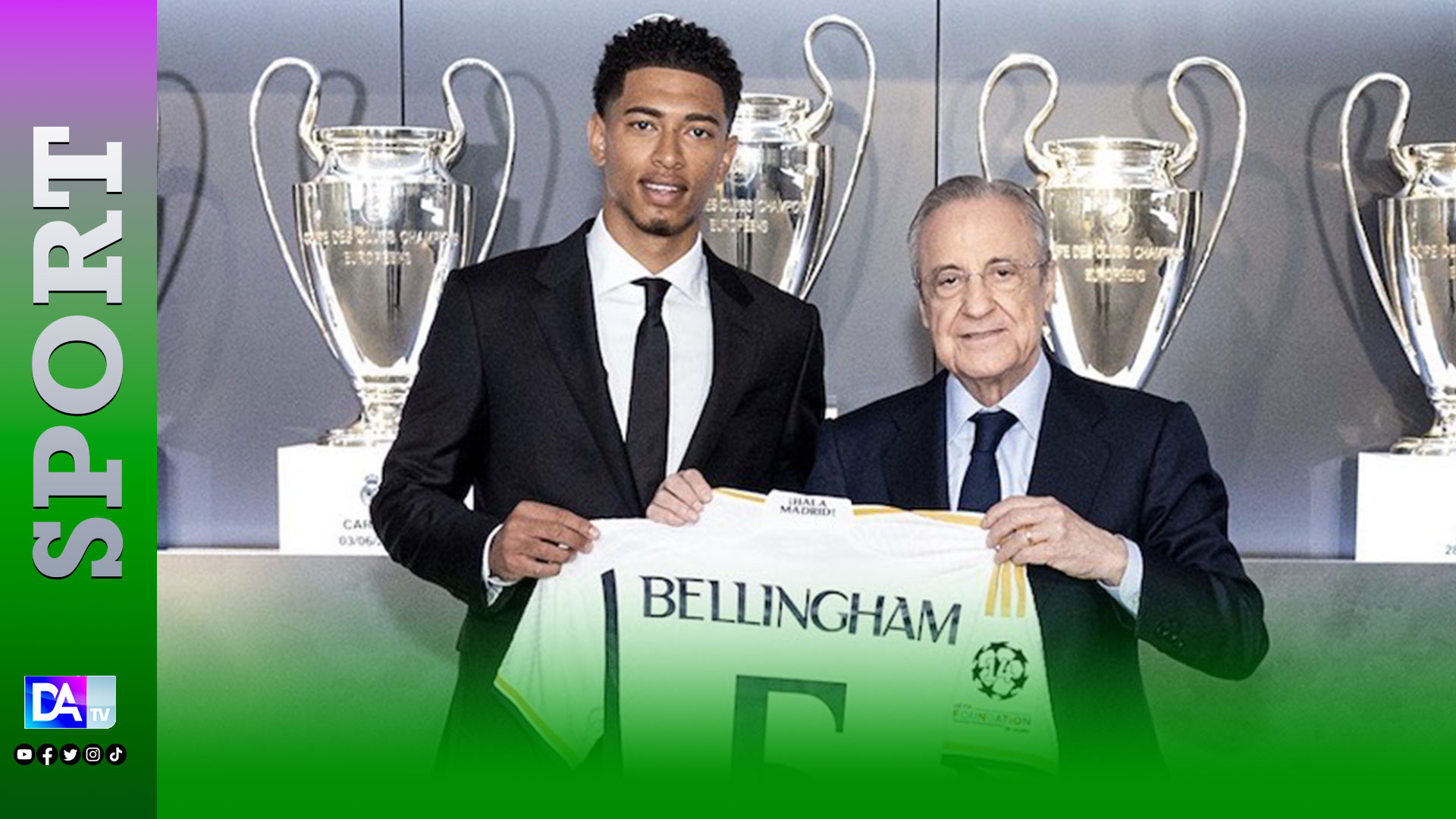 Real Madrid : Avec le numéro « 5 » de Zizou, Jude Bellingham a été officiellement présenté !