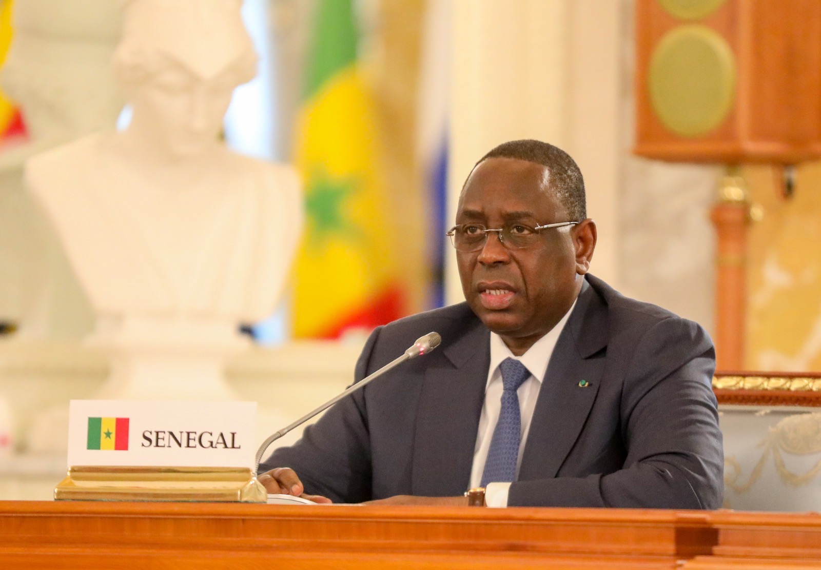 Mission de médiation en Russie / Le président Macky Sall à Vladimir Poutine : "Nous avons été hier à Kiev, avons écouté le président Ukrainien, j'ai noté que le dialogue n'était pas exclu".