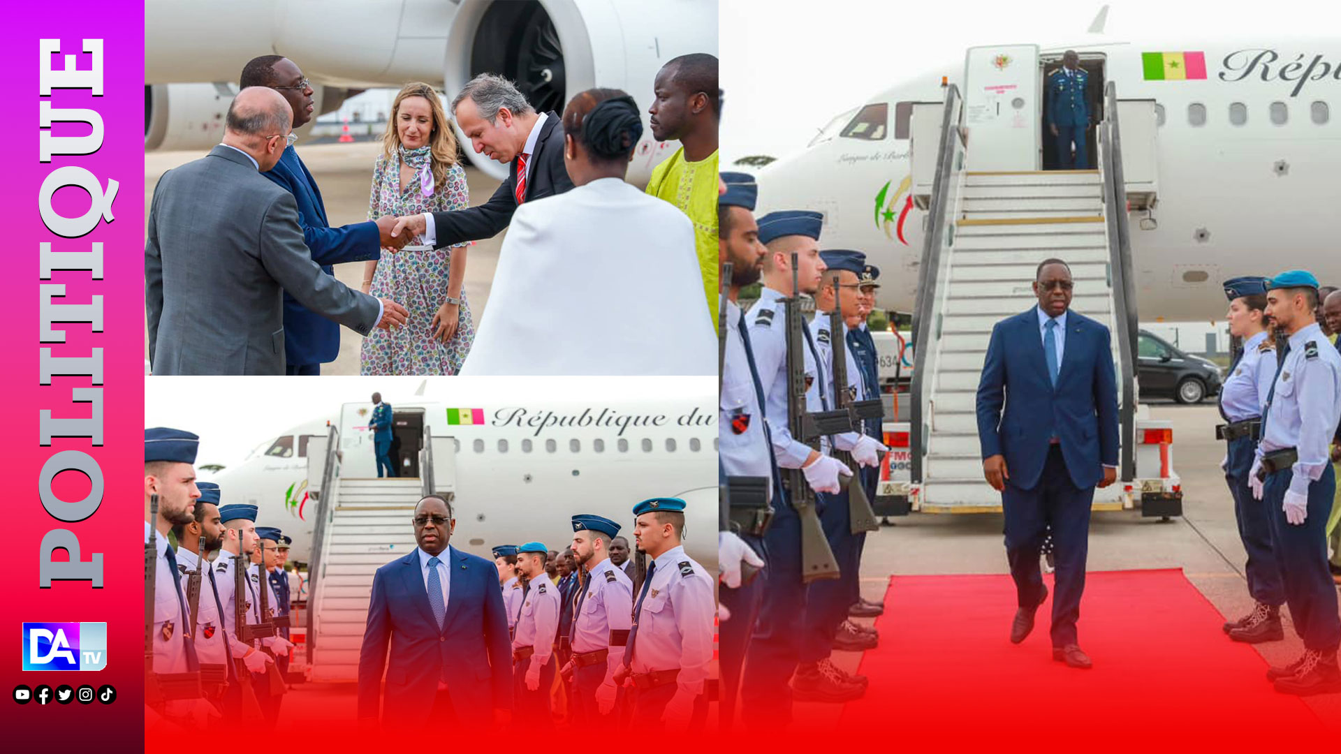 Après Kiev et Saint-Pétersbourg : Le président Macky Sall entame un séjour à Lisbonne