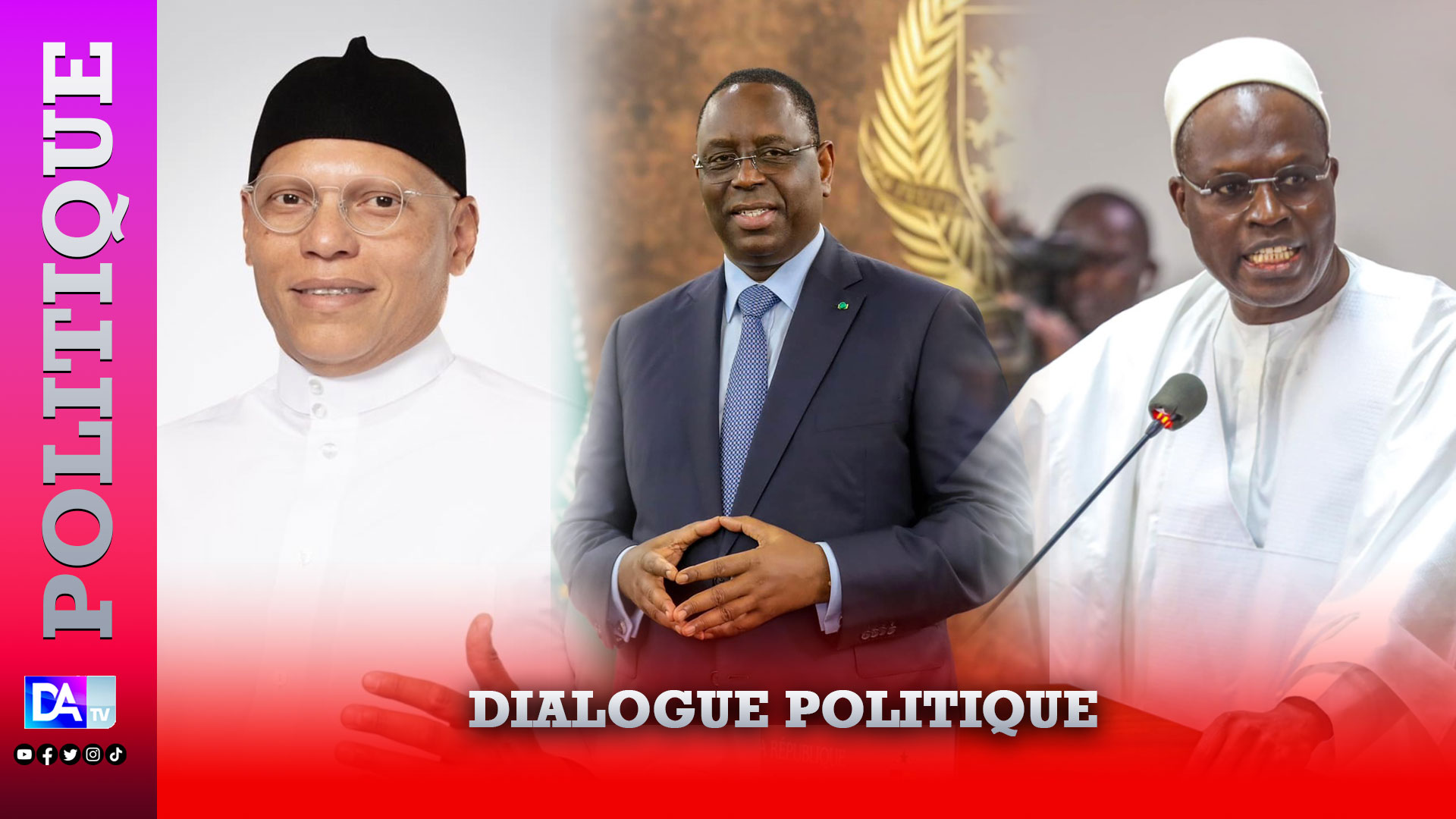 Dialogue politique: la question liée aux candidatures de Khalifa Sall, Karim Wade et Macky Sall divisent à moins de 24H de la clôture des travaux