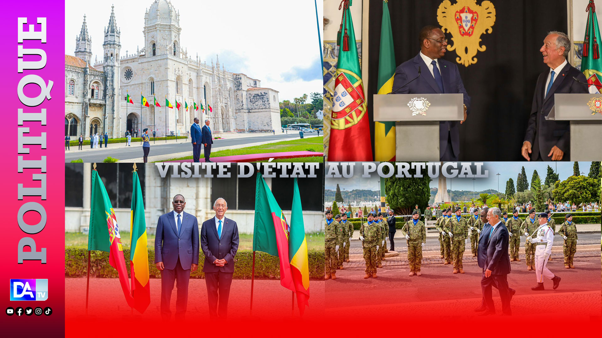 “Together, we want to do more and better to strengthen Senegalese-Portuguese friendship and cooperation” (Macky Sall)