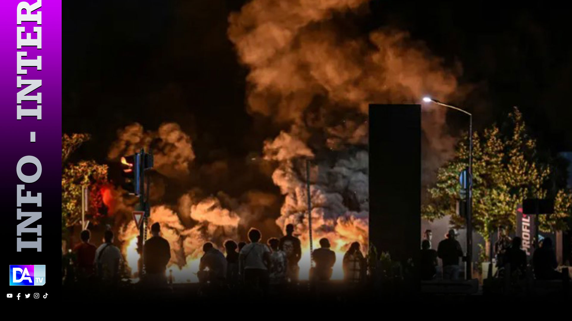 Emeutes: le gouvernement prêt à une nouvelle nuit de violences, le jeune Nahel inhumé