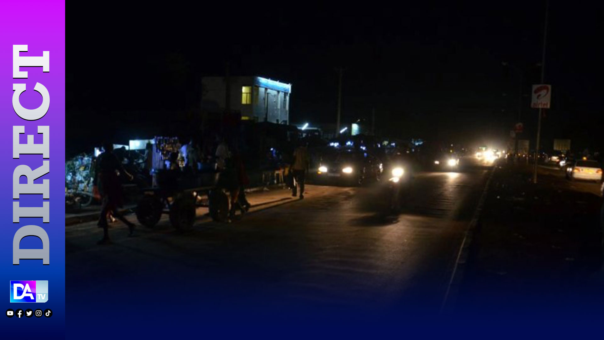 Électricité : Une coupure générale plonge le pays dans le noir