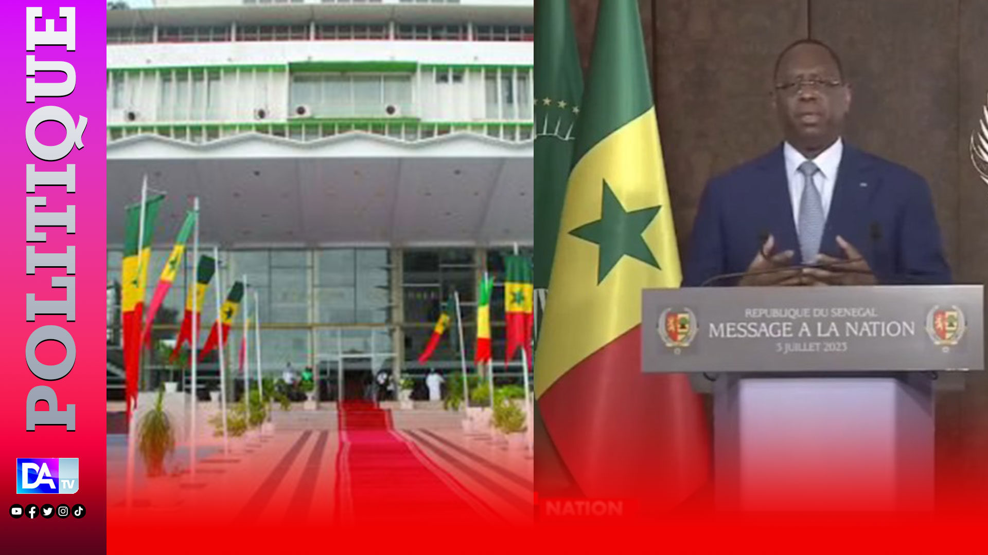 Macky Sall, président de la République : « l’Assemblée nationale sera saisie pour modifier le code électoral et la Constitution »