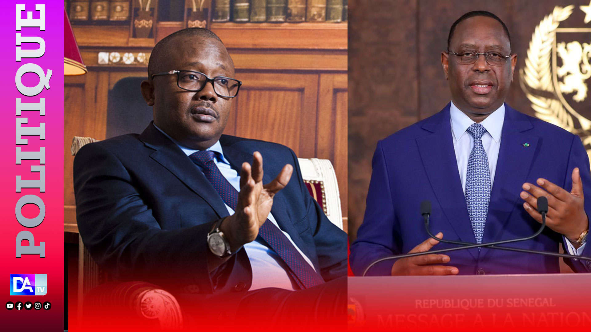 Présidentielle 2024/Décision de Macky SALL : Umaro S. Emballo salue « avec fierté » la décision courageuse d’un grand Homme d'Etat.