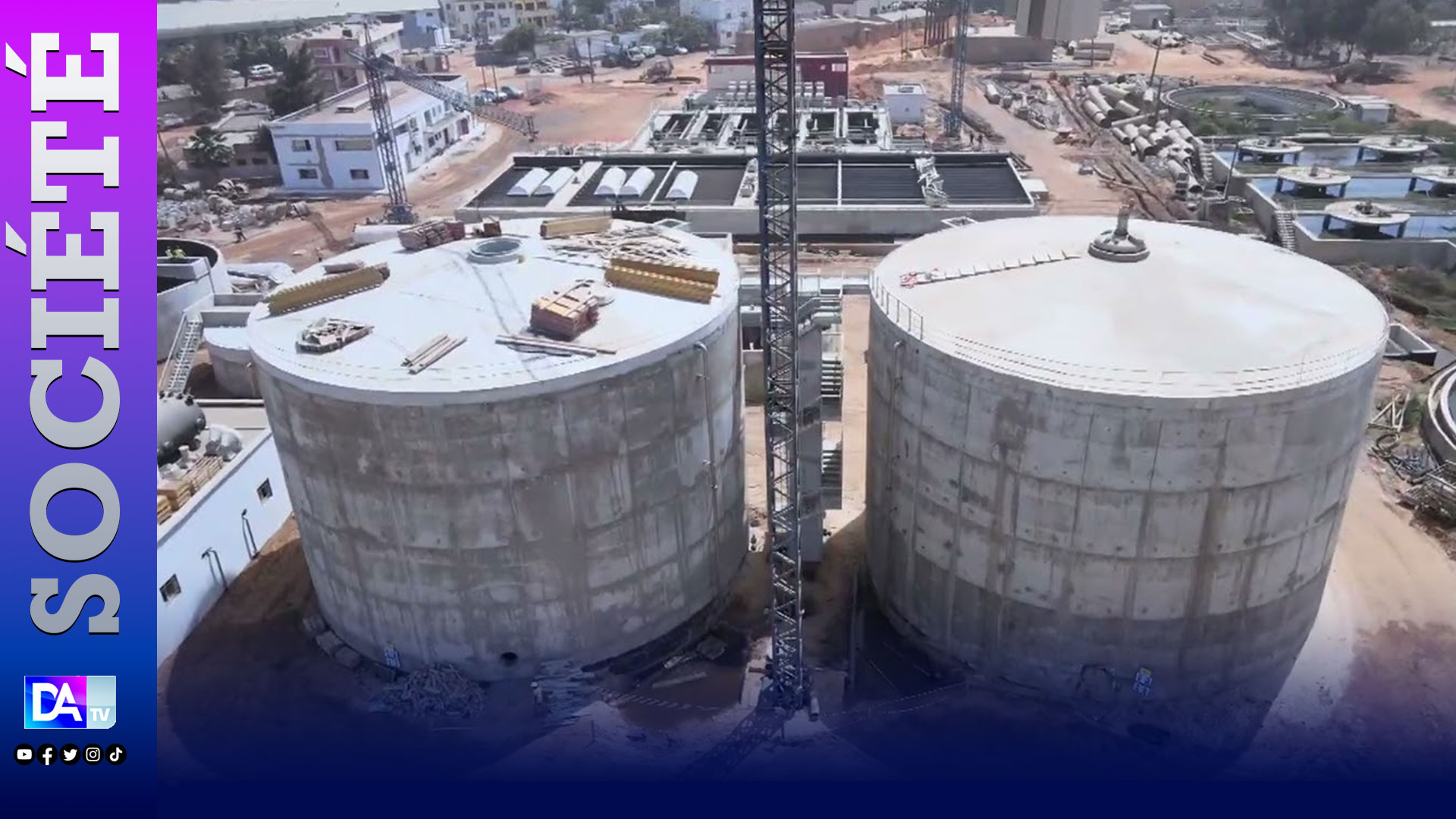 Station d’épuration de Cambérène : L’ONAS procède à la connexion de la nouvelle usine