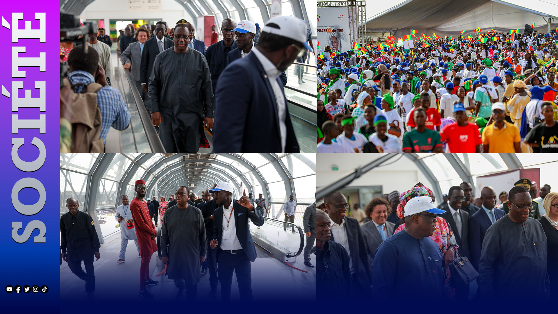 Cérémonie de réception du Terminus de la gare TER-AIBD: " De 15 trains à la première phase..., nous passerons à 22 trains dans la 2e phase...Notre ambition, c’est que le TER aille encore plus loin pour desservir d’autres localités"( Macky Sall)