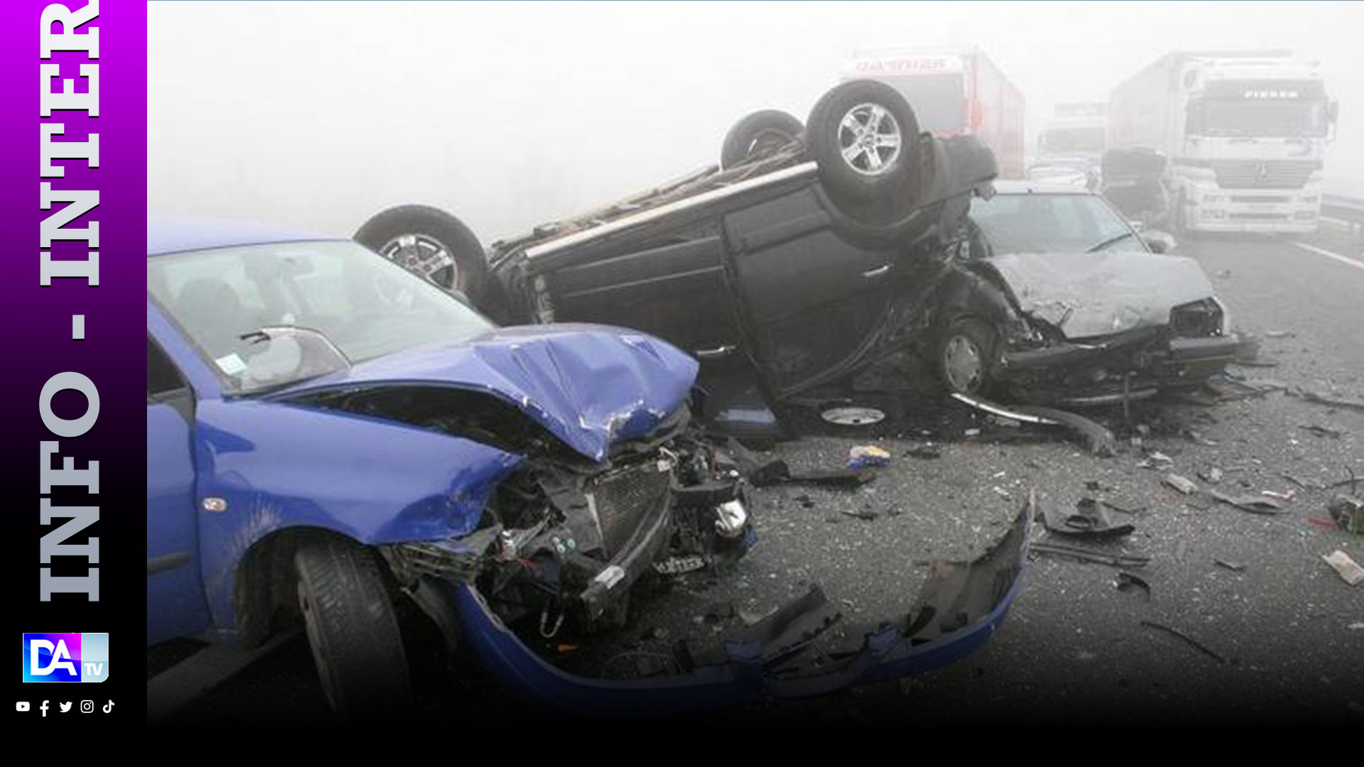 Algérie: 34 personnes tuées dans un accident de la route (secours)