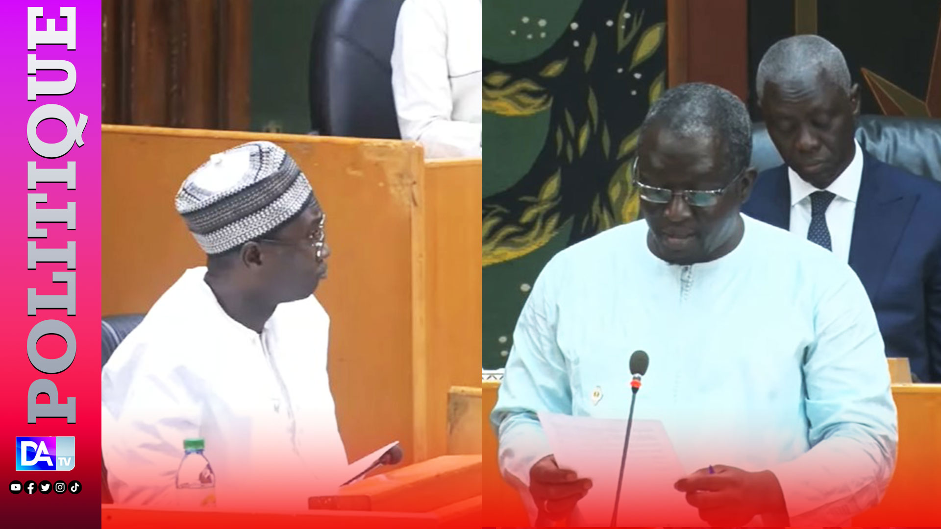 Question d'amendement : Ayib Daffé décèle une violation de l'article 82