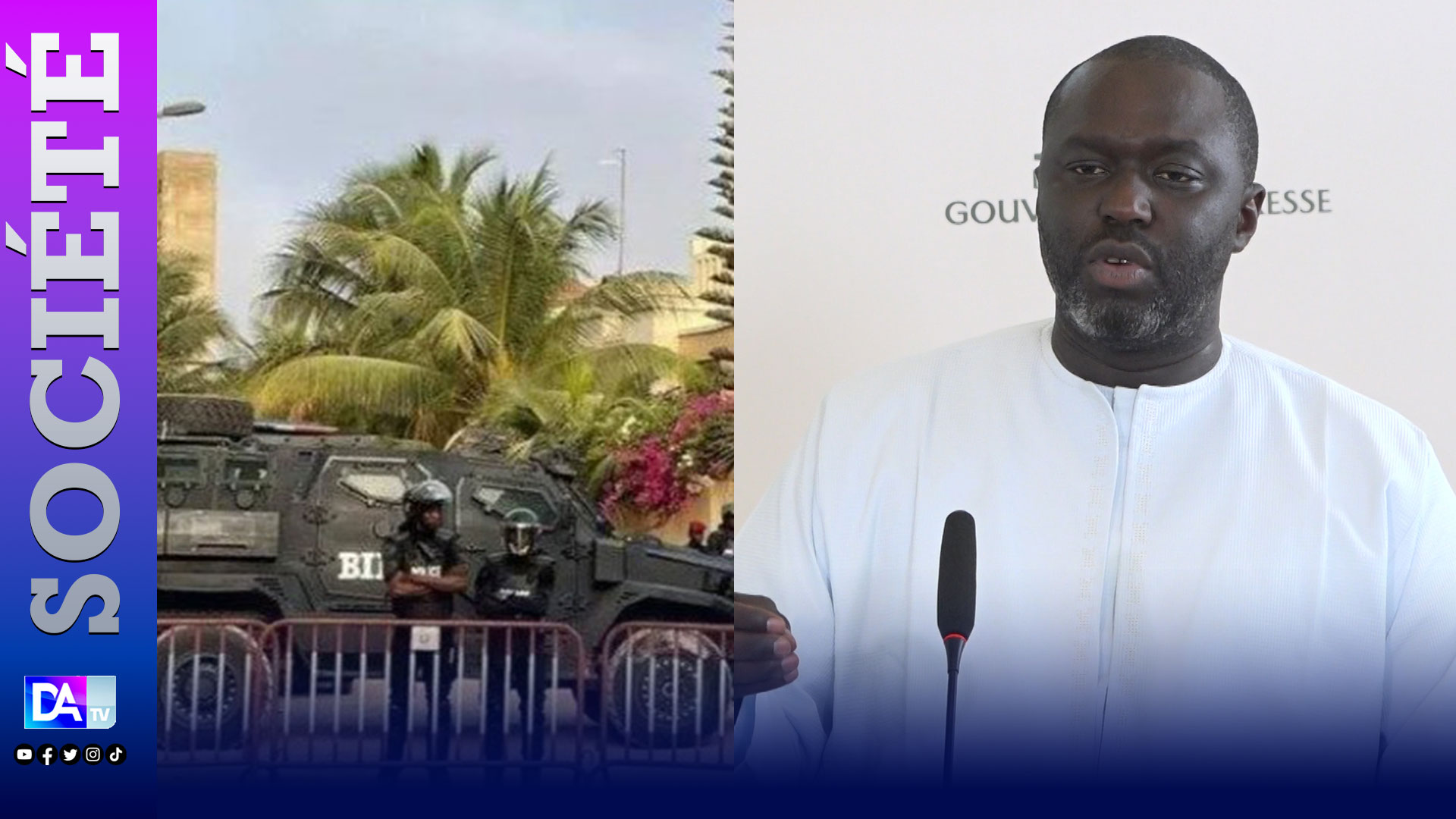 Levée du blocus devant chez Ousmane Sonko: La pertinence de la mesure selon le porte-parole du gouvernement, Abdou Karim Fofana