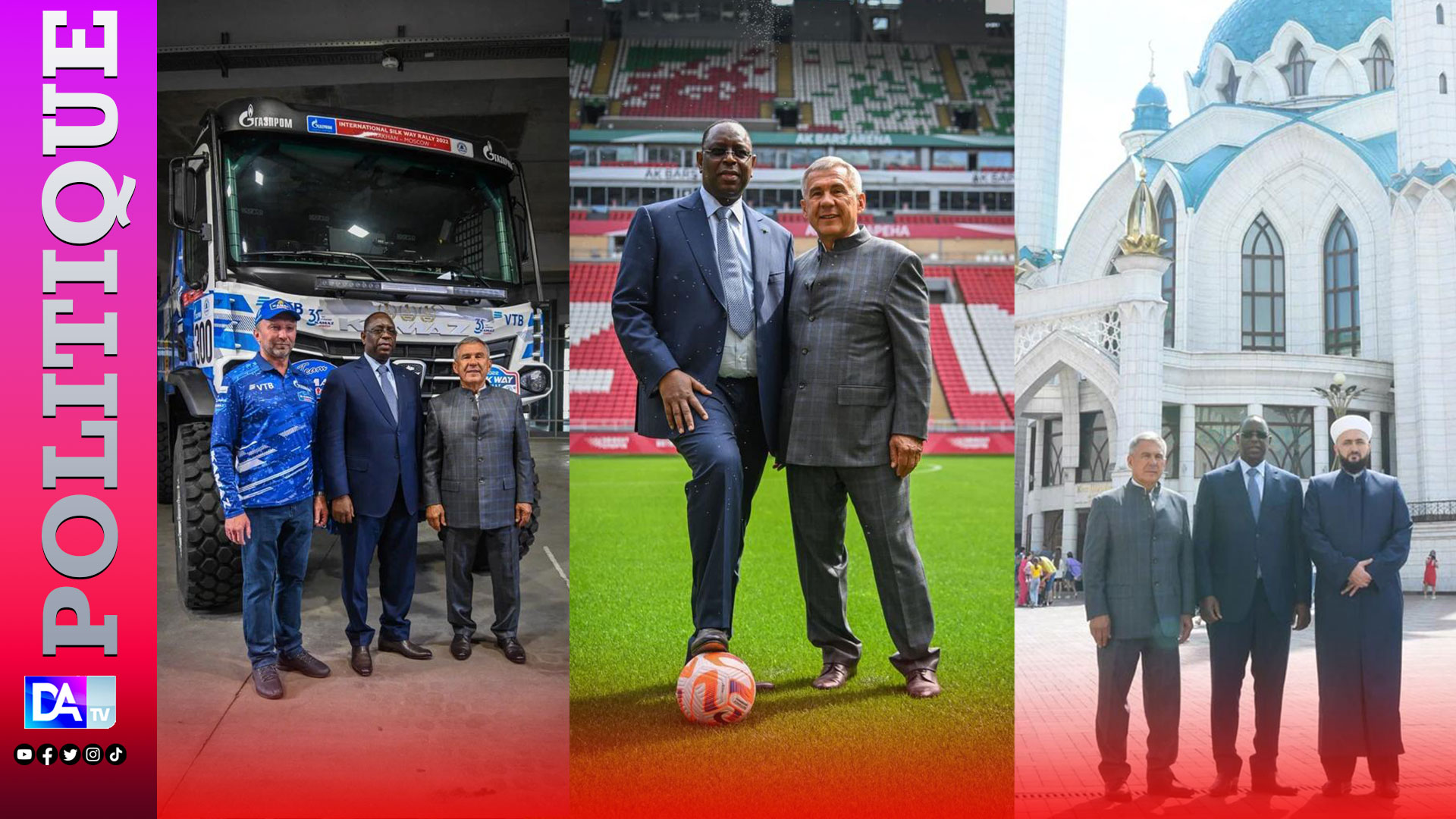 Visite du Président Macky Sall à la République du Tatarstan en Russie: Plusieurs pistes de partenariat identifiées