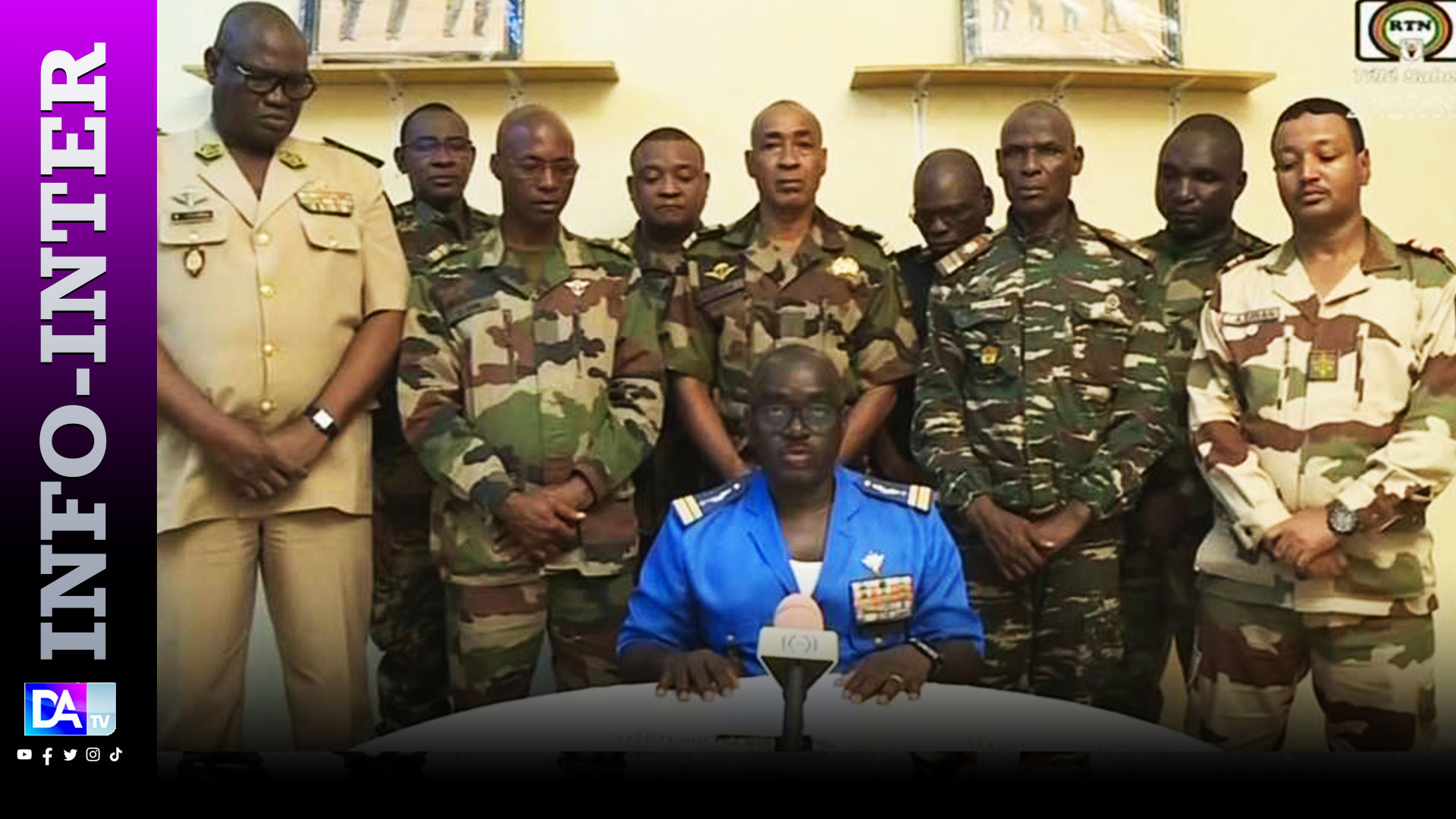 Niger: séquestré par des militaires, le président Bazoum rejette le coup d'Etat