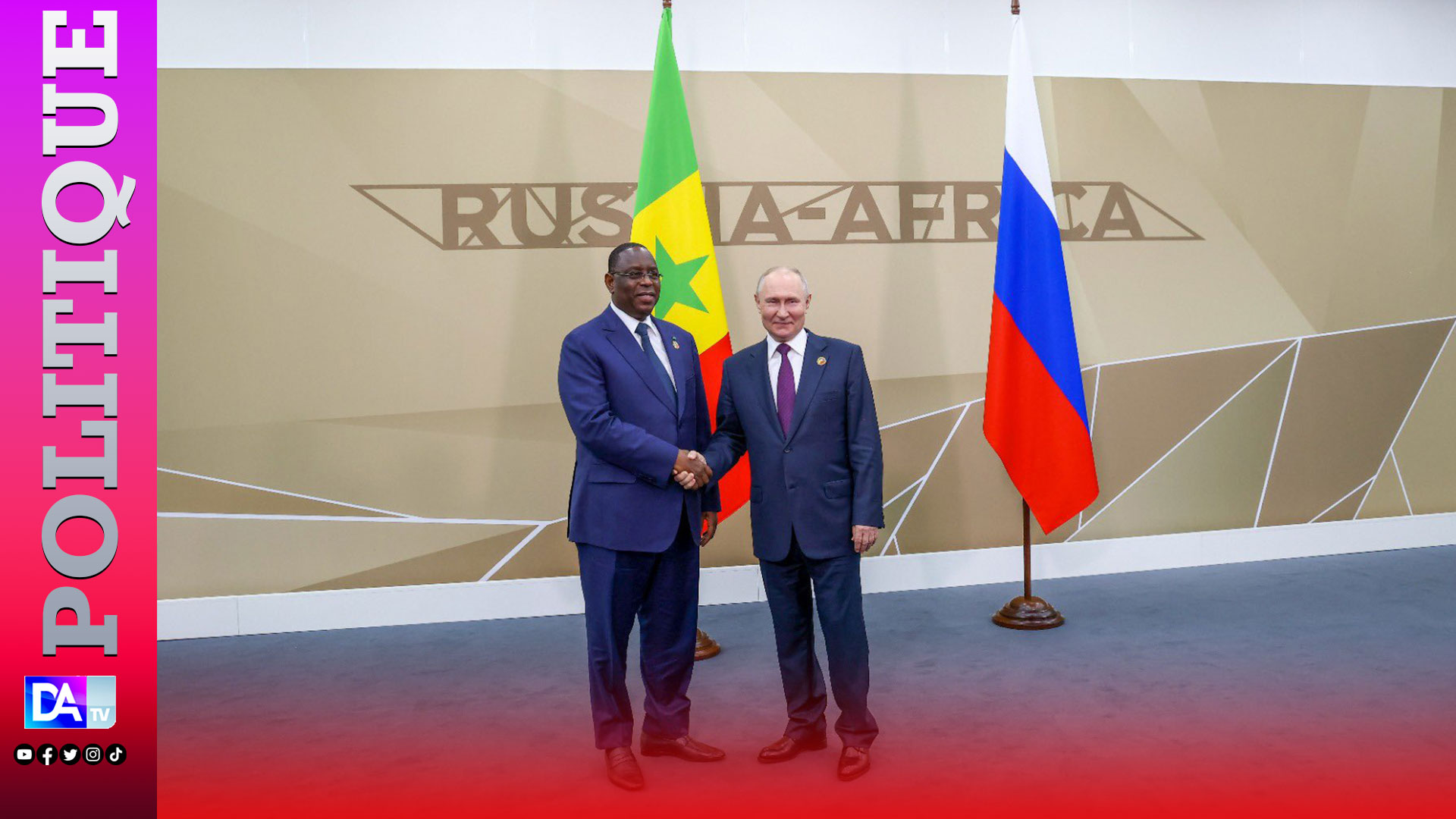 Coopération Senegalo-Russe : Le président Macky Sall a eu un entretien avec Vladimir Poutine