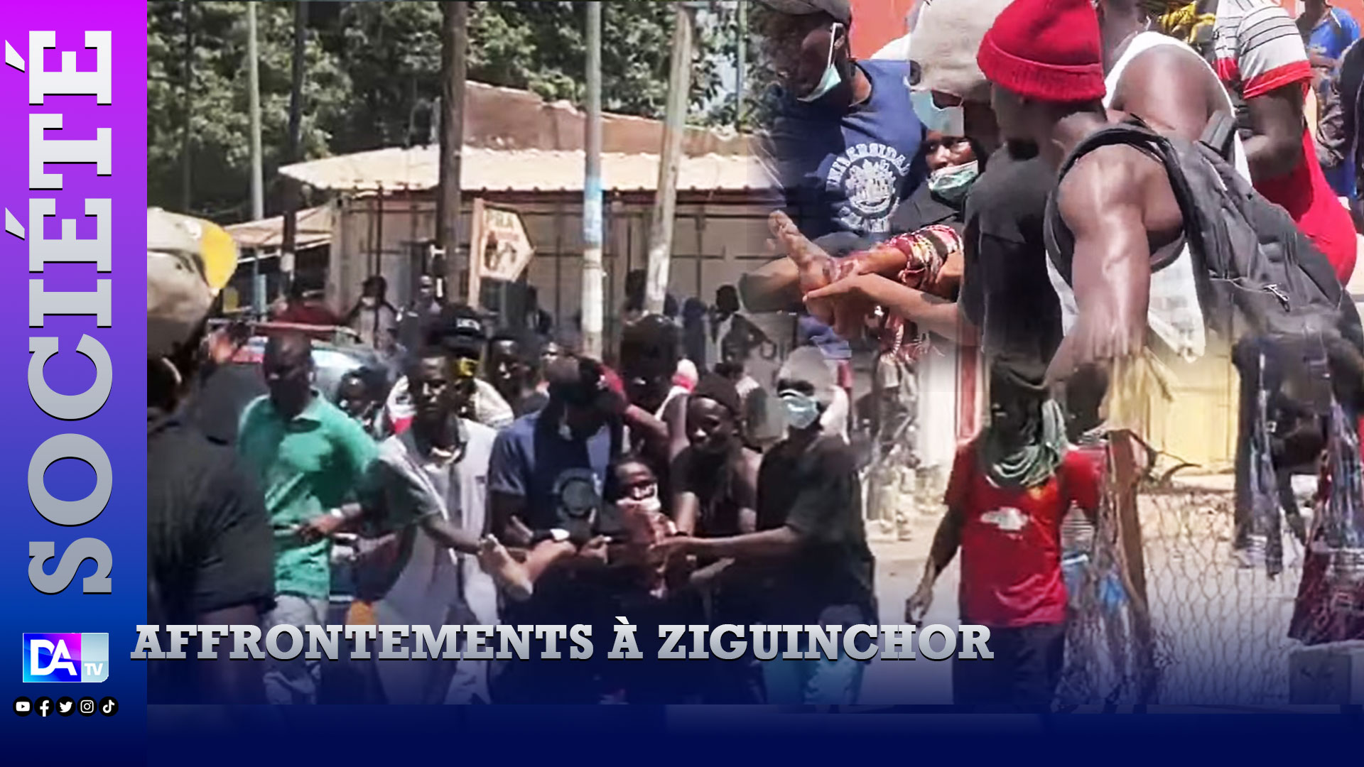 Manifestations à Ziguinchor : 2 morts et plusieurs blessés enregistrés