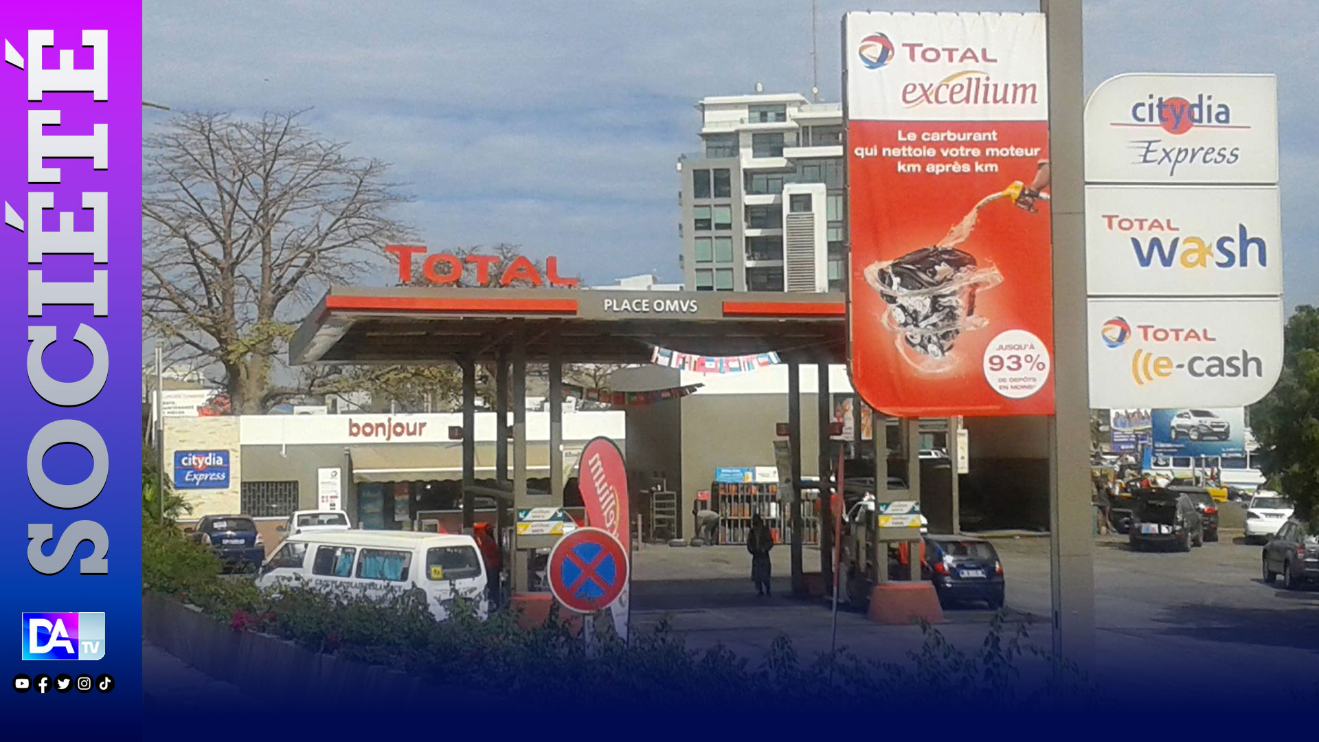 Tensions politique : Les gérants des stations-service Total annoncent une grève de 72h à partir de ce mardi