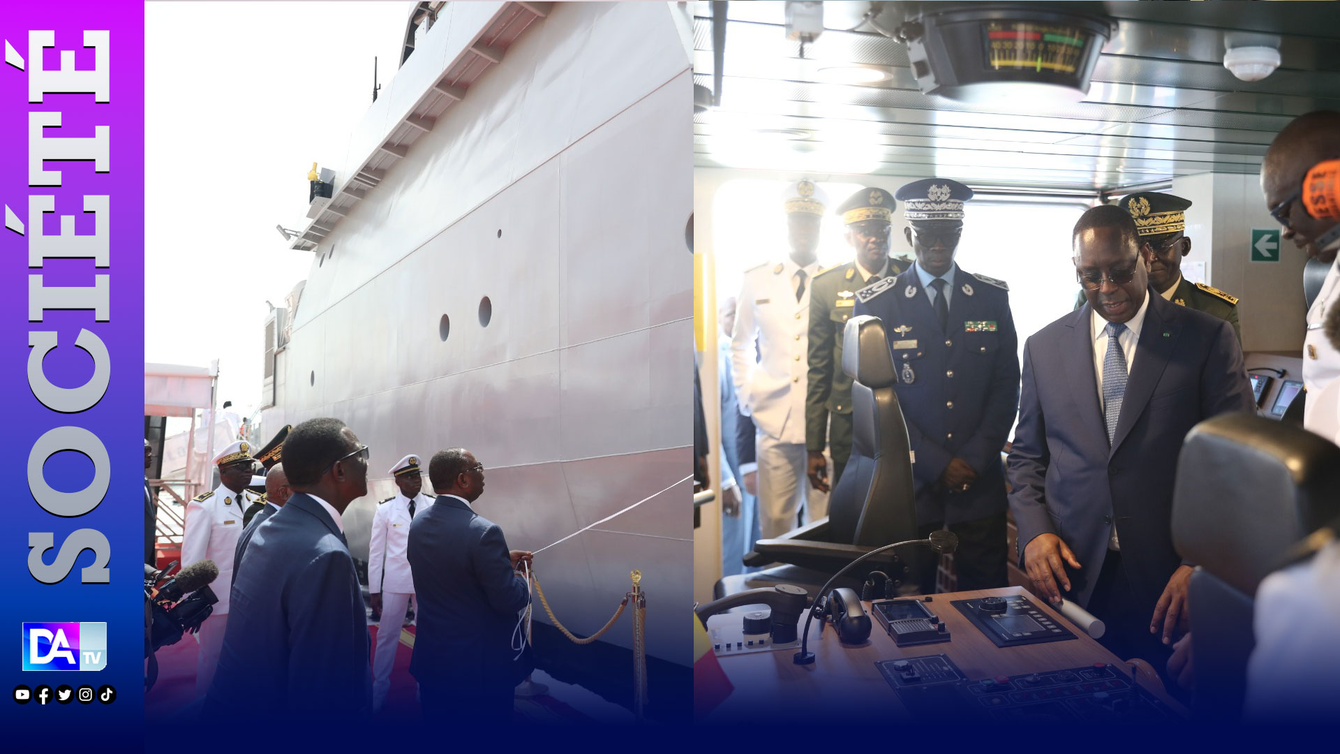 Remplacement des engins de débarquement d’infanterie et de chars (EDIC): Le Président Macky Sall valide le projet d’acquisition d’un bâtiment de soutien logistique