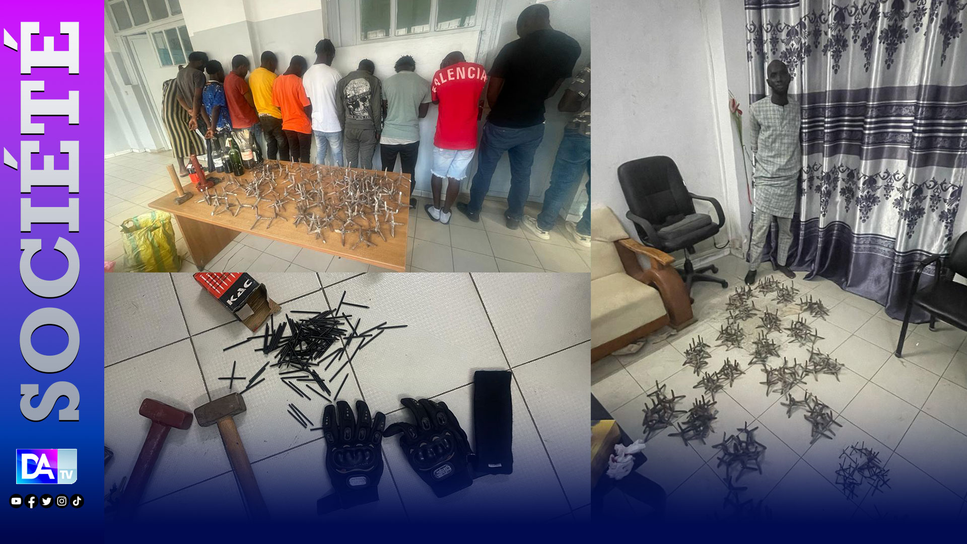 Centre-ville de Dakar: Des individus qui prévoyaient des attaques  interpellés...