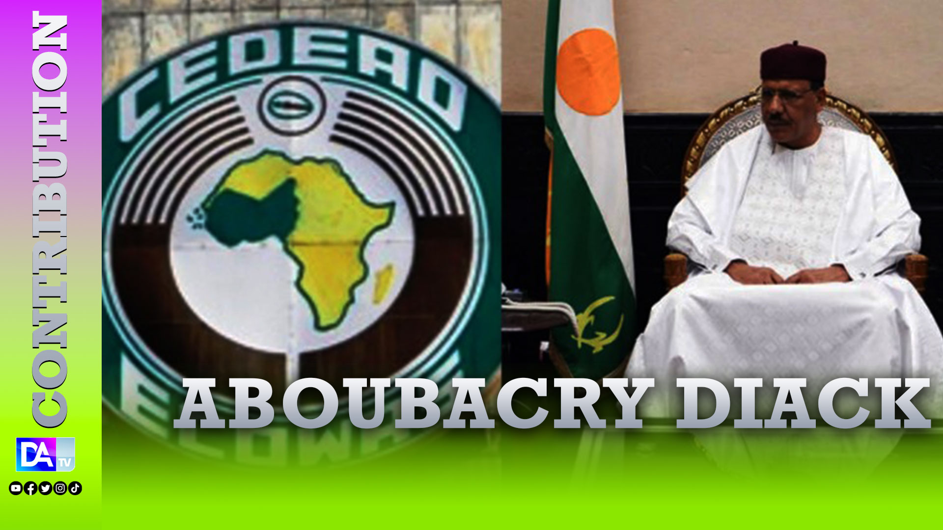 Coup d’Etat au Niger et division dans la CEDEAO : doit-on craindre le pire pour l'Afrique de l'Ouest ? Par Aboubacry DIACK
