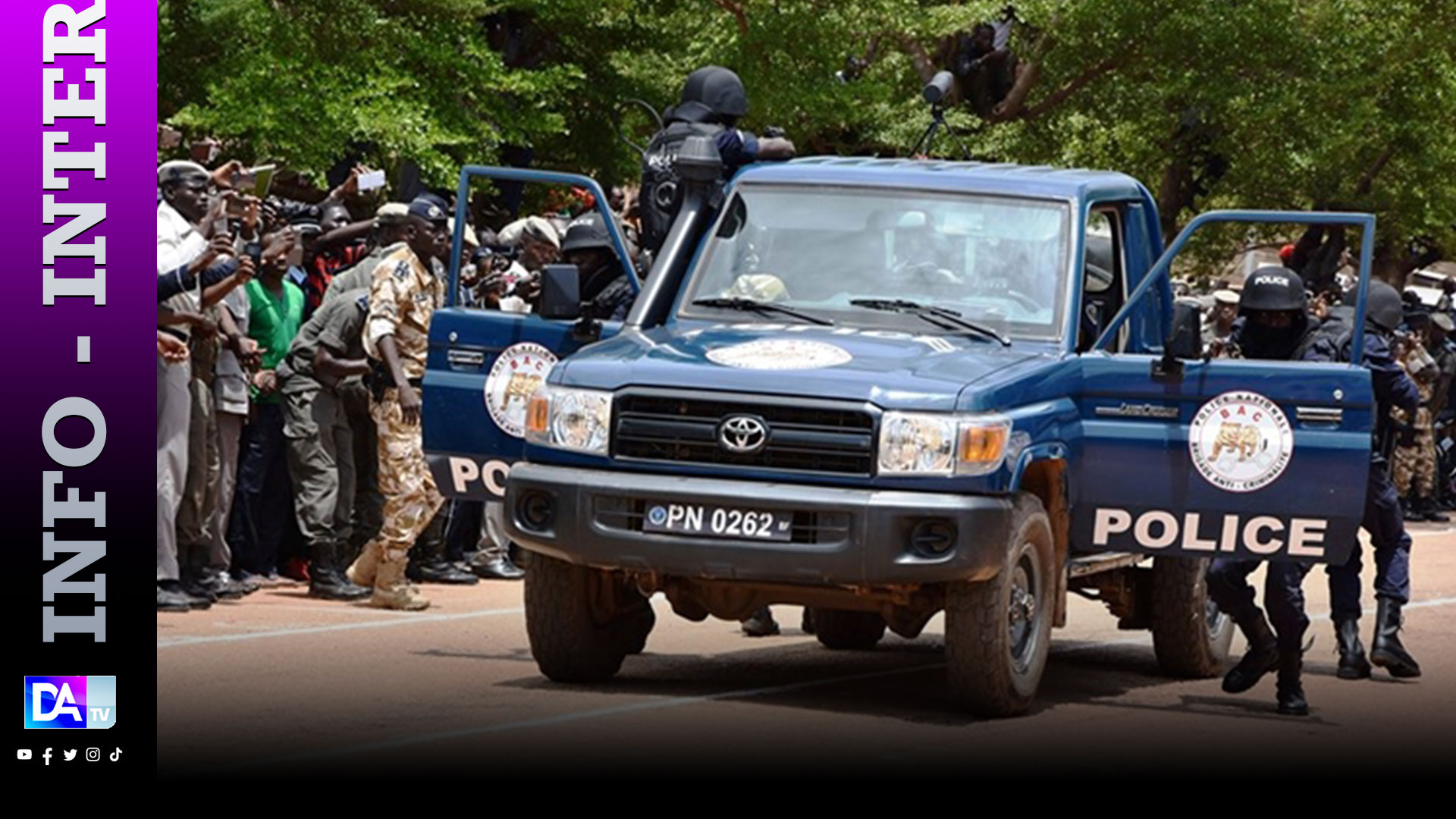 Burkina: cinq policiers tués lors d'une attaque dans le centre-est