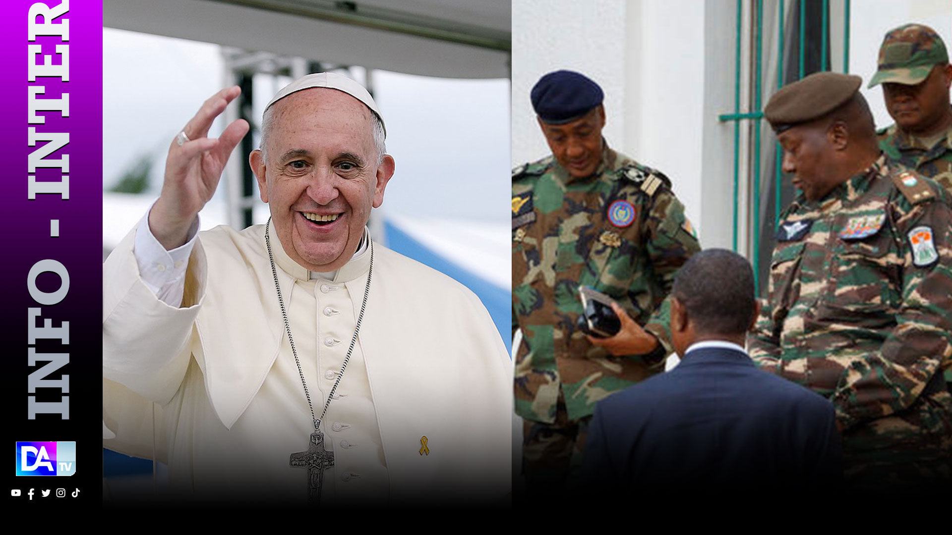Crise Nigérienne : le Pape François appelle à une solution diplomatique