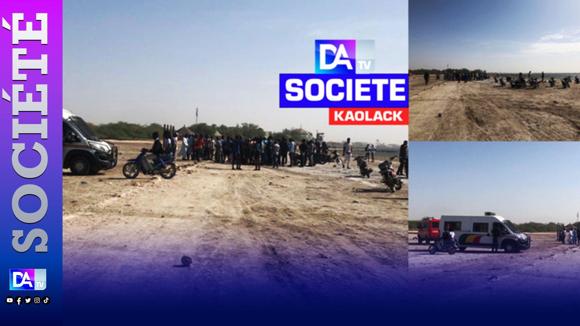 Kaolack: Découverte d'un corps en état de décomposition très avancé dans les eaux du bras de mer de Koundam