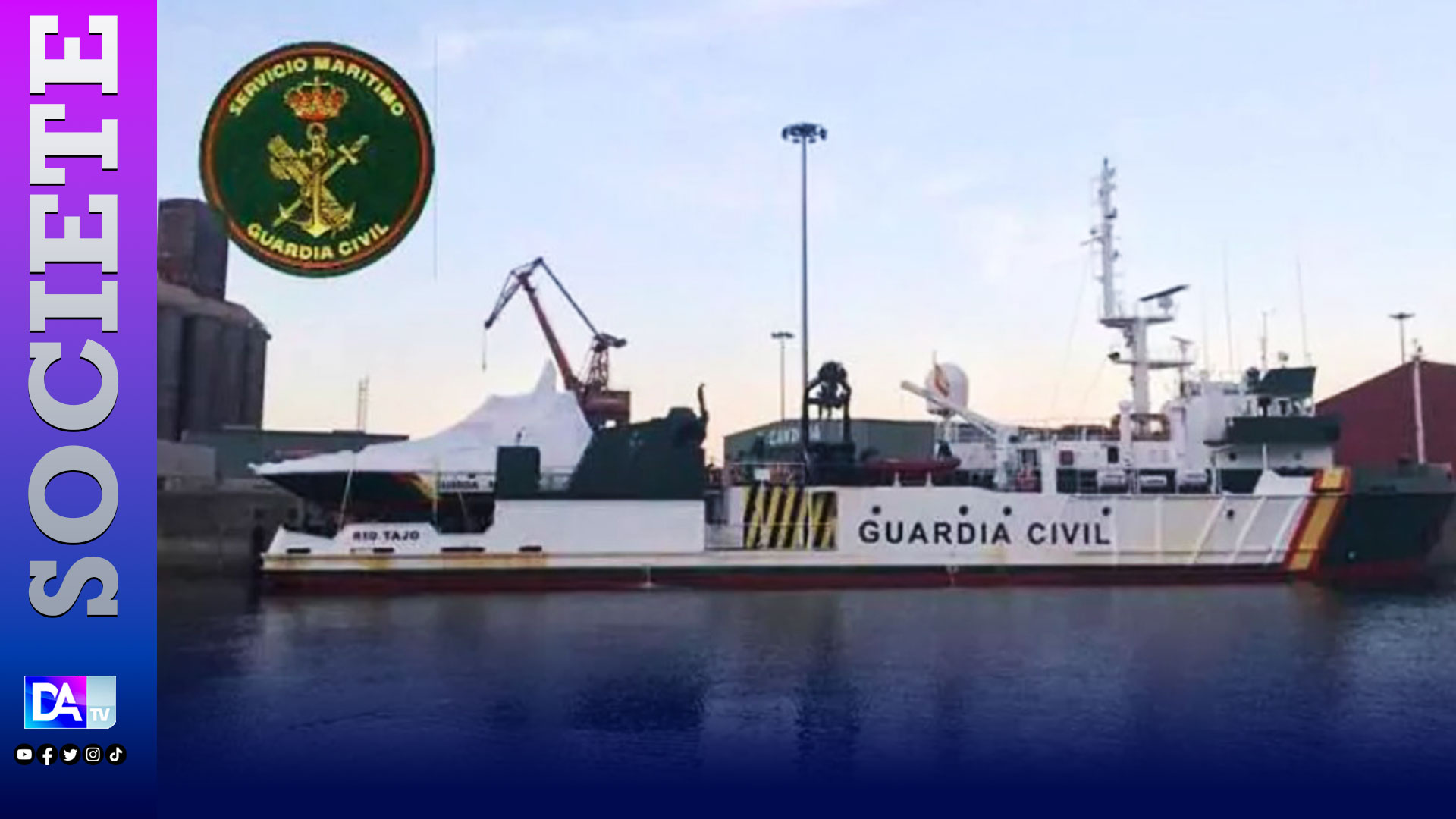 Immigration clandestine: Après avoir secouru 170 migrants, des agents de la garde civile font usage de leurs armes à feu pour...