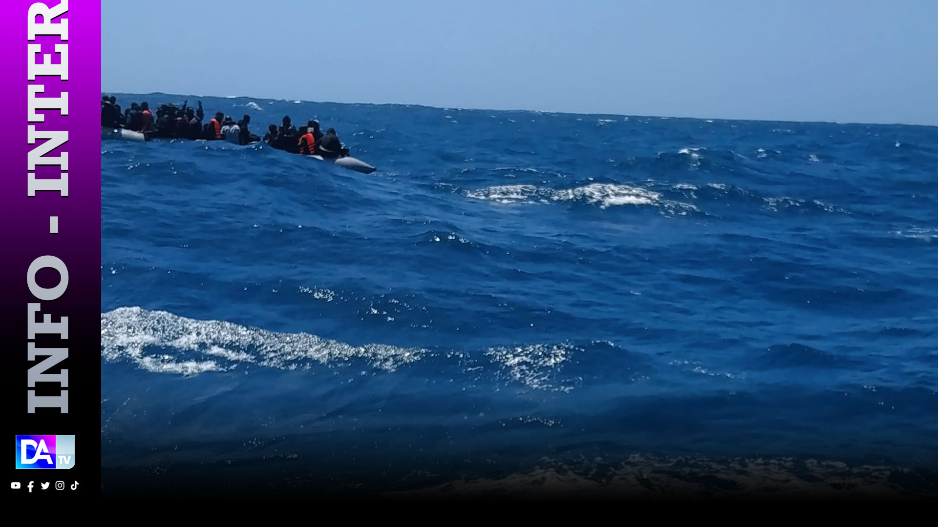 Îles Canaries: 447 migrants partis du Sénégal, sauvés par la marine espagnole