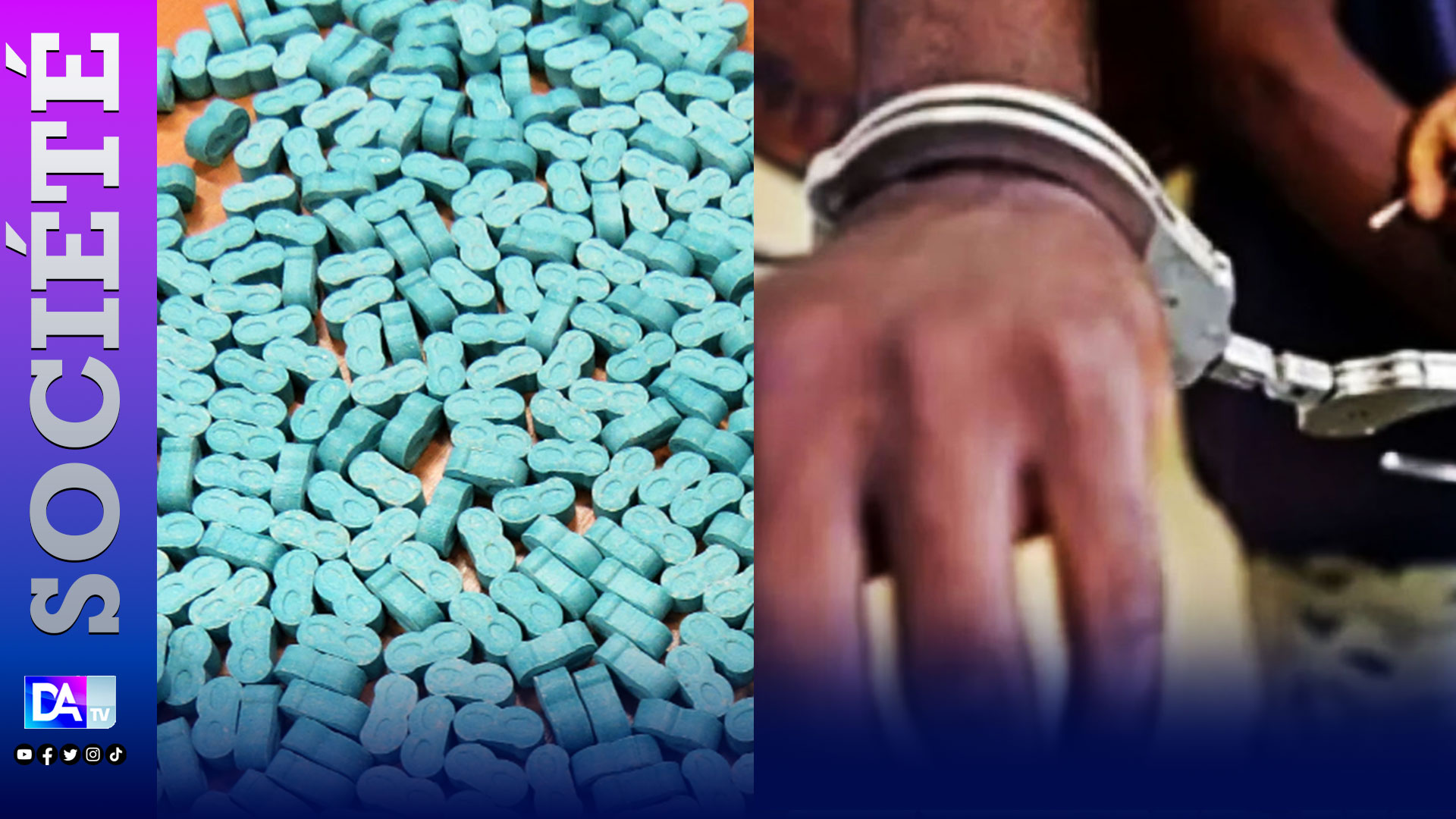 Drogue et escroquerie : la police des Parcelle Assainies a saisi 33 comprimés d’ecstasy à une bande de 9 individus.