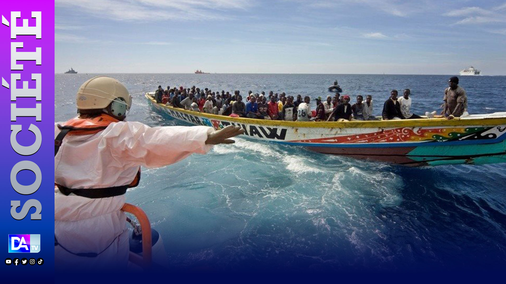 Espagne : Des embarcations avec un total de 366 migrants clandestins en provenance du Sénégal, interceptées aux îles Canaries