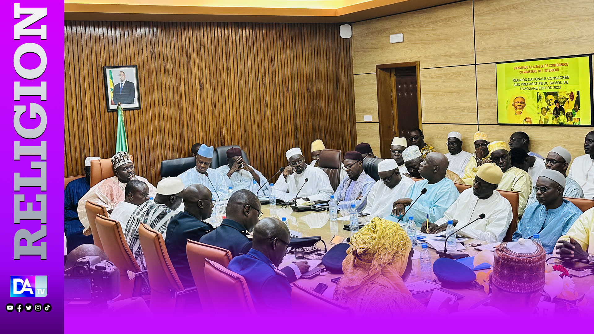 CDR / Préparatifs du Gamou de Tivaouane 2023 : Les services de l’État font le point