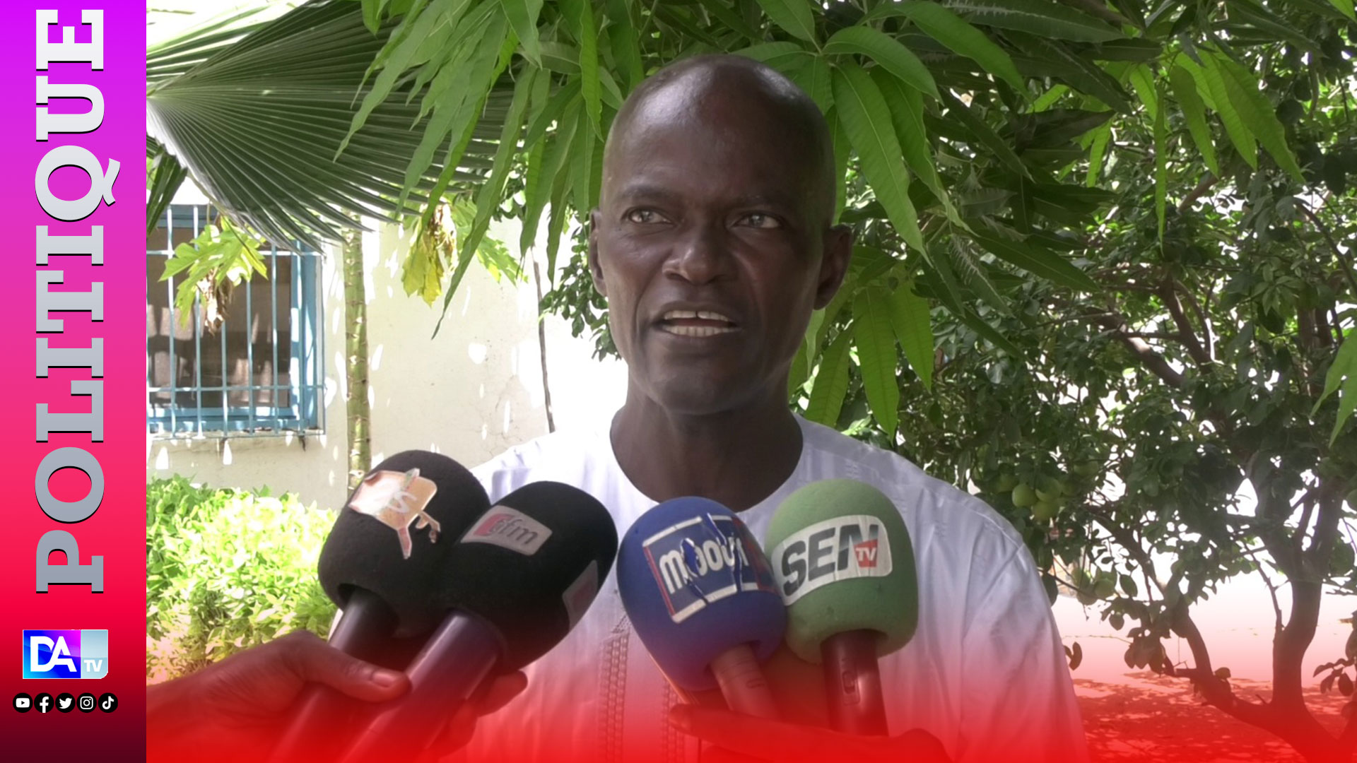Sandiara :Nakhla Tine président du mouvement Apiss ( Agir pour l'intérêt Supérieur du Sénégal) réclame la démission du maire Serigne Gueye Diop