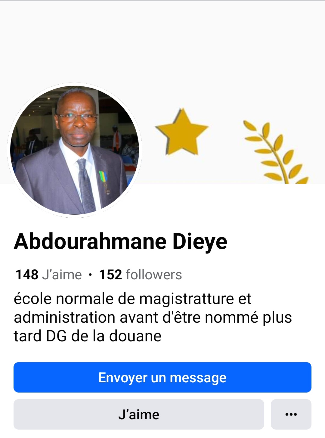 Usurpation d’identité : Un arnaqueur se fait passer sur Facebook pour le directeur des douanes, Abdourahmane Dièye, en utilisant un faux compte