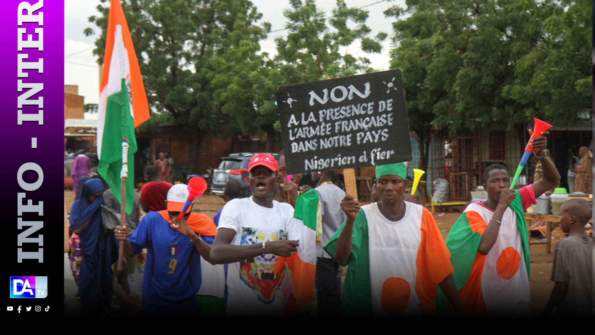 La France n'est "pas dans une logique de quitter le Niger" (ministre nigérien de l'Intérieur)