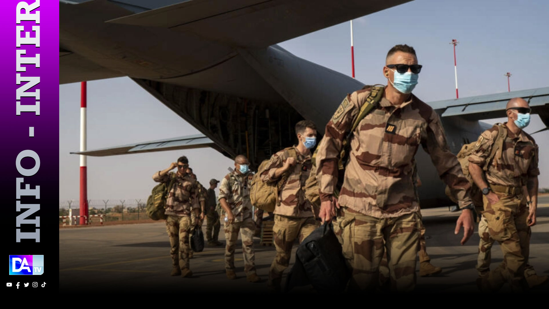 Niger / La France s'en va : Une première cohorte de "400 soldats", plie bagages