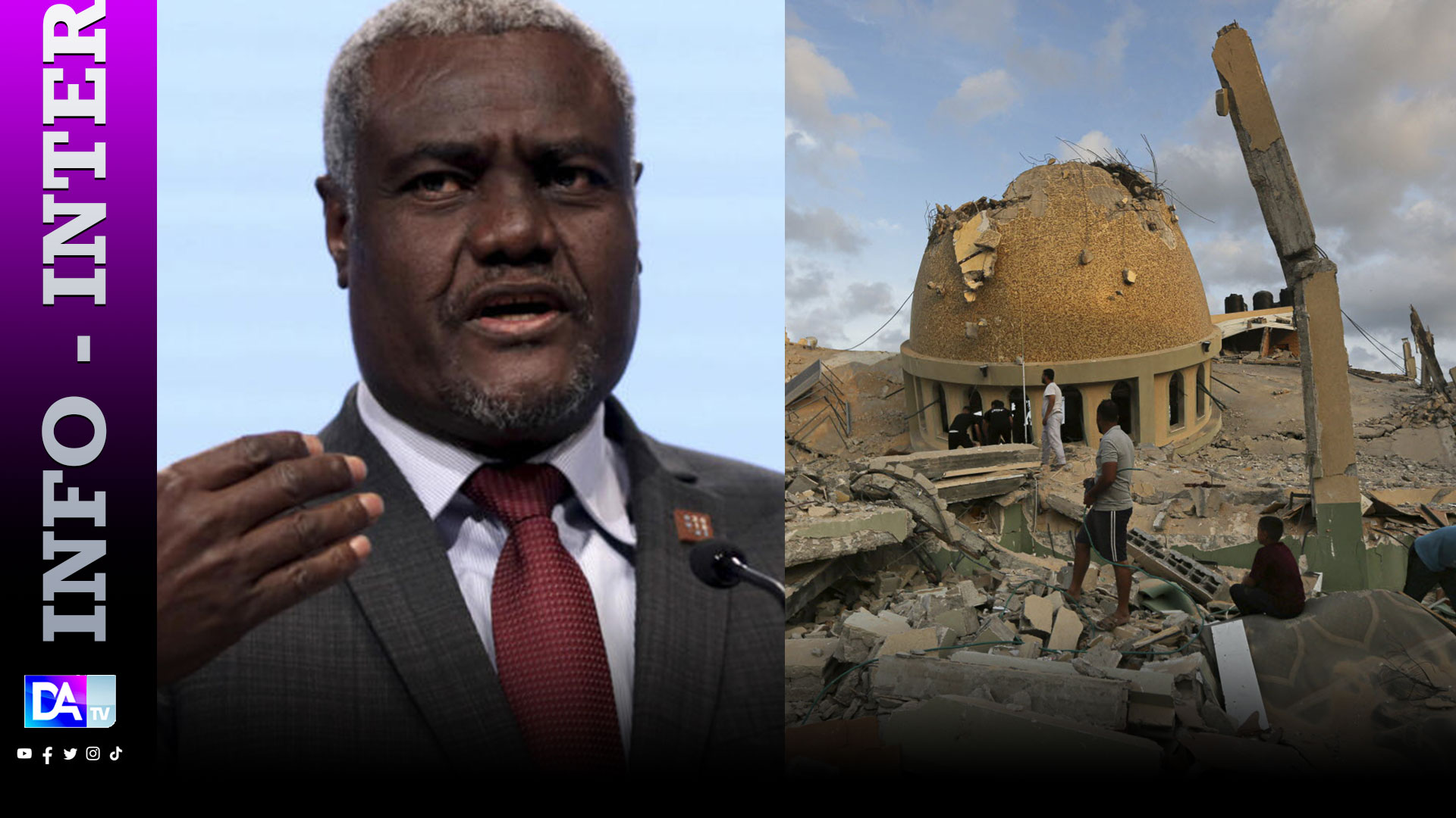 L'Union africaine exhorte à la fin de la guerre Israël-Gaza