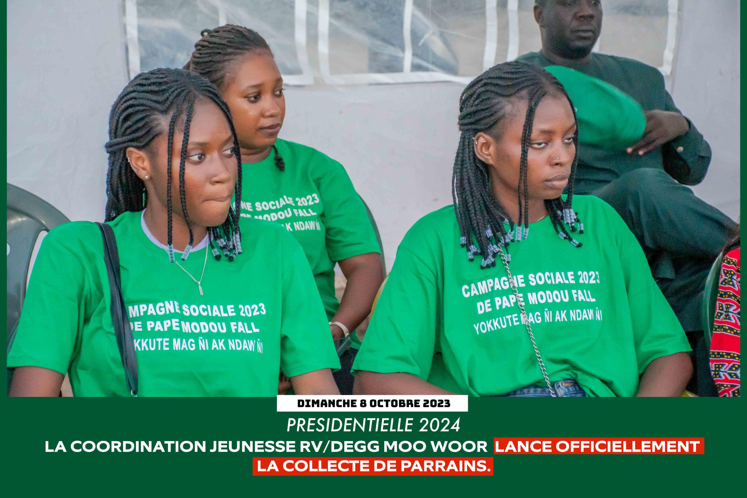 PRÉSIDENTIELLE 2024 - Démarrage du parrainage pour le n⁰ 117… Dëgg Moo Woor de Pape Modou Fall se fixe un objectif de 50 000 parrains.